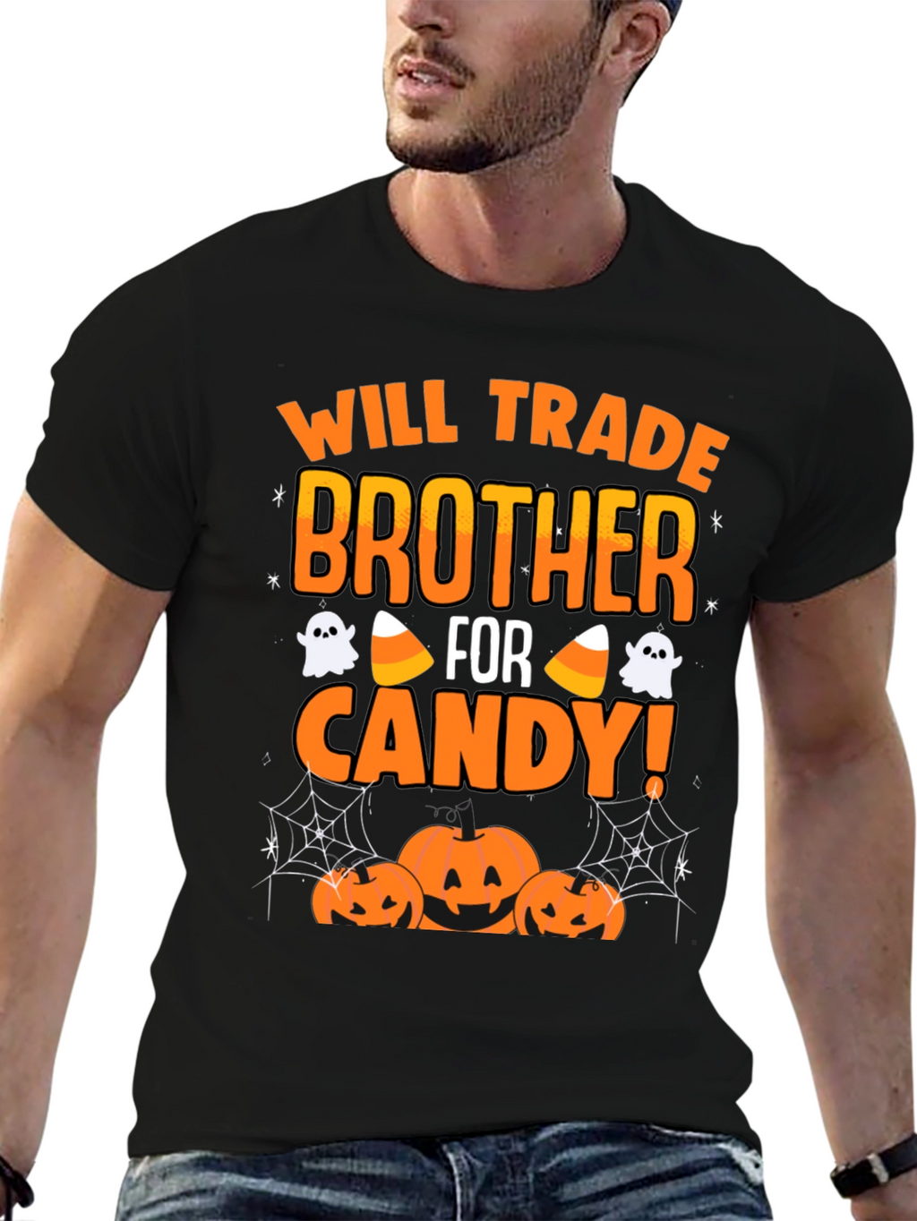 Will Trade Brother For Candy Halloween T-Shirt