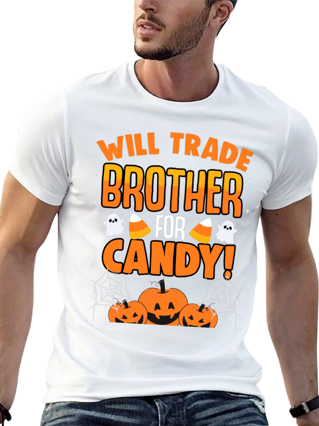 Will Trade Brother For Candy Halloween T-Shirt