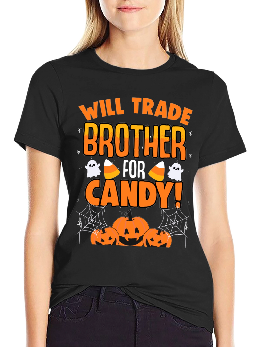 Will Trade Brother For Candy Halloween T-Shirt