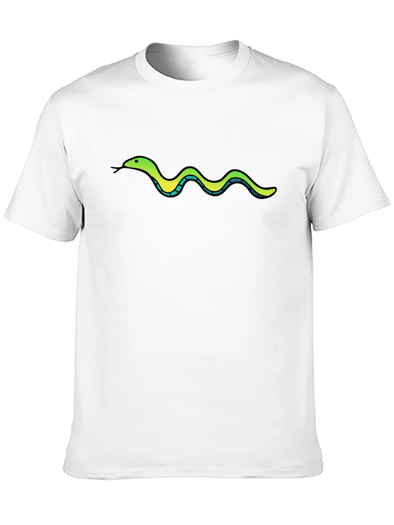 Black Snake Graphic Tee - Stylish & Comfortable