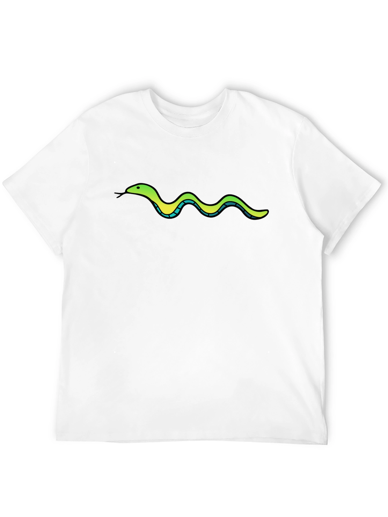 Black Snake Graphic Tee - Stylish & Comfortable