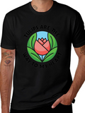 Tulips Are The Way To My Heart Graphic T-Shirt
