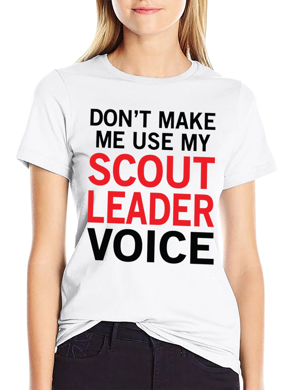 Scout Leader Voice Graphic Tee - Funny Mens T-Shirt