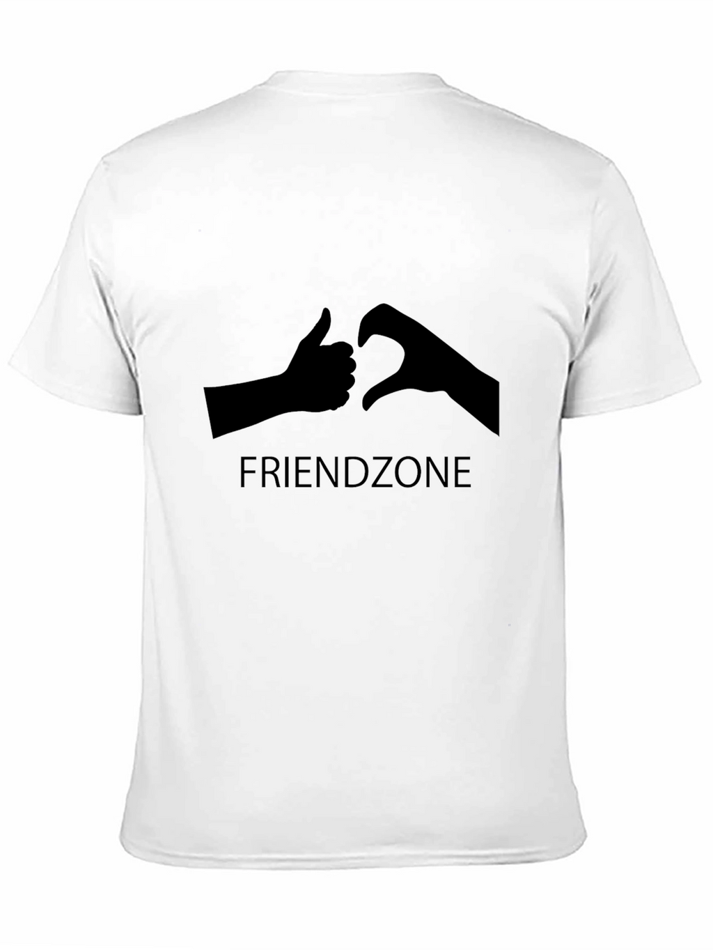 Friendzone Graphic Black T-Shirt