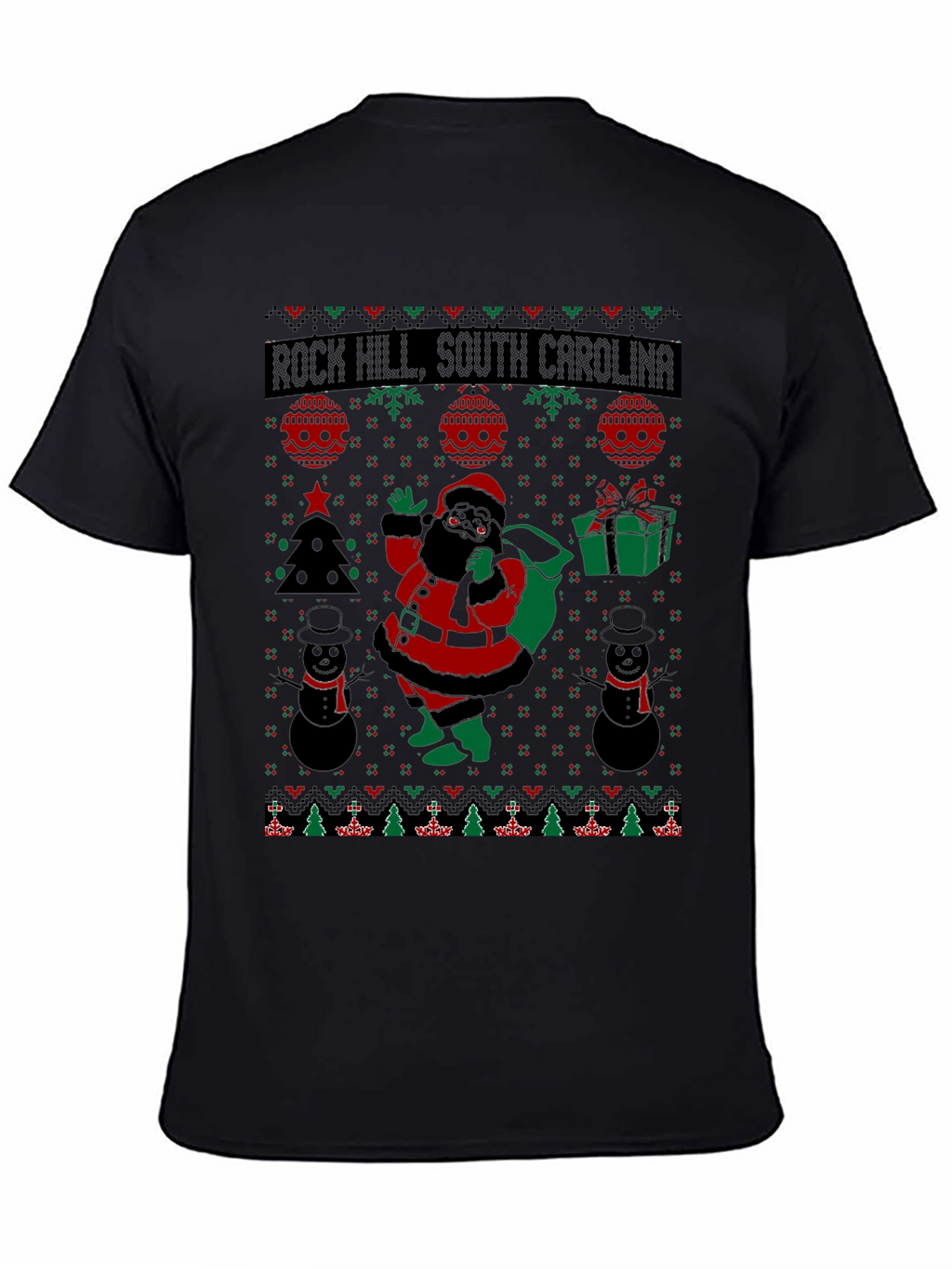 Rock Hill Ugly Christmas T-Shirt