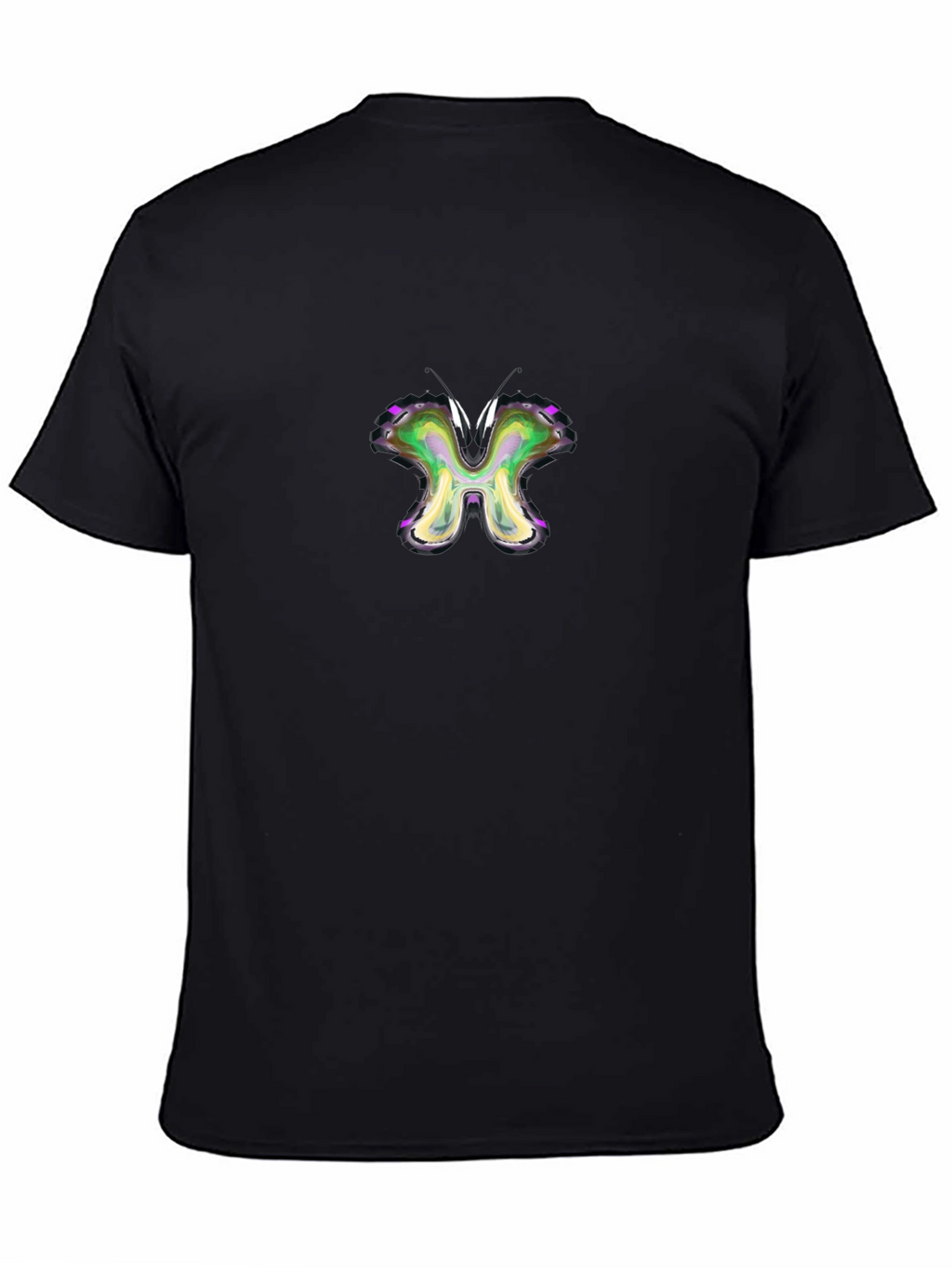 Butterfly Graphic Black Tee