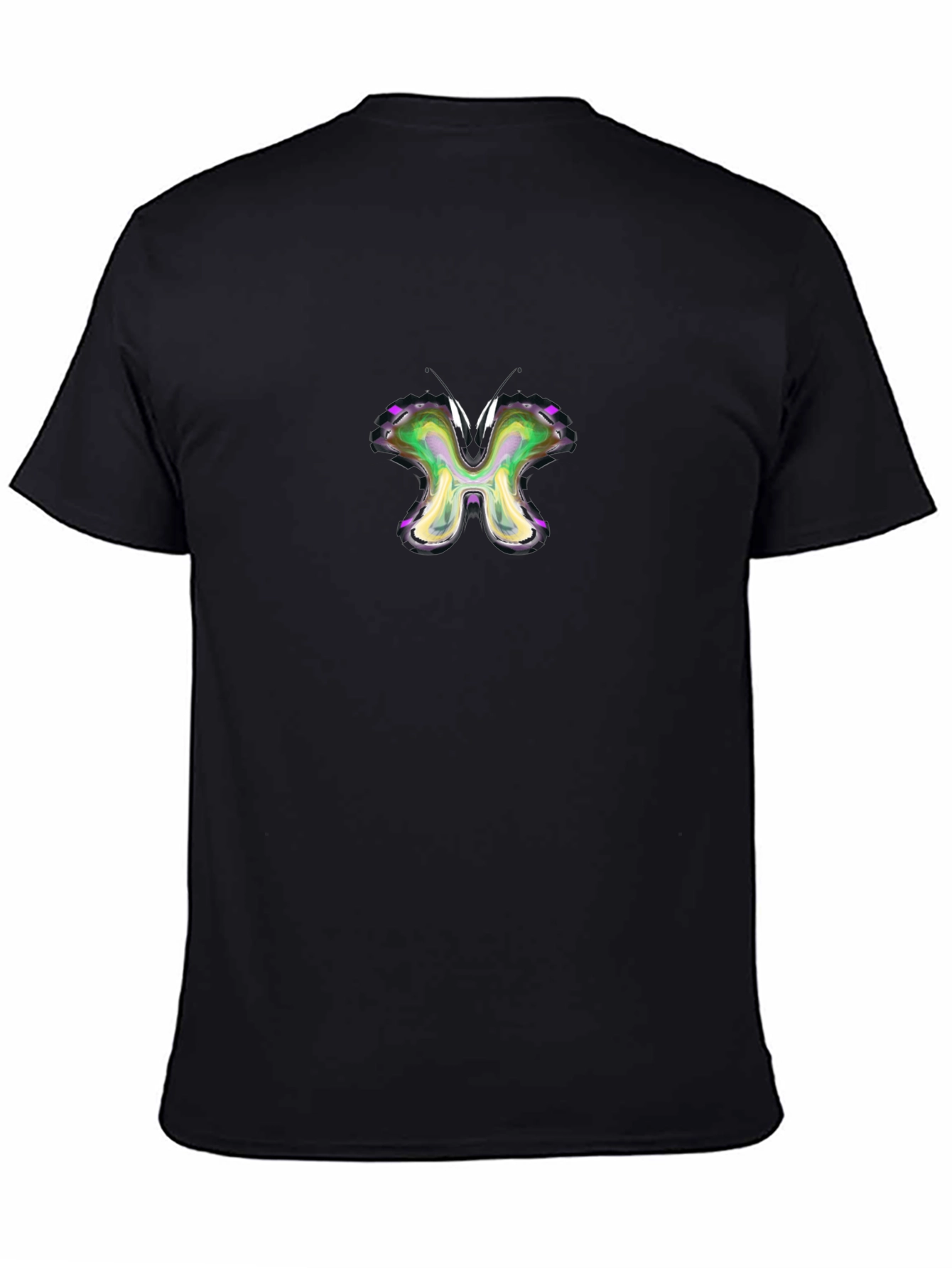 Butterfly Graphic Black Tee