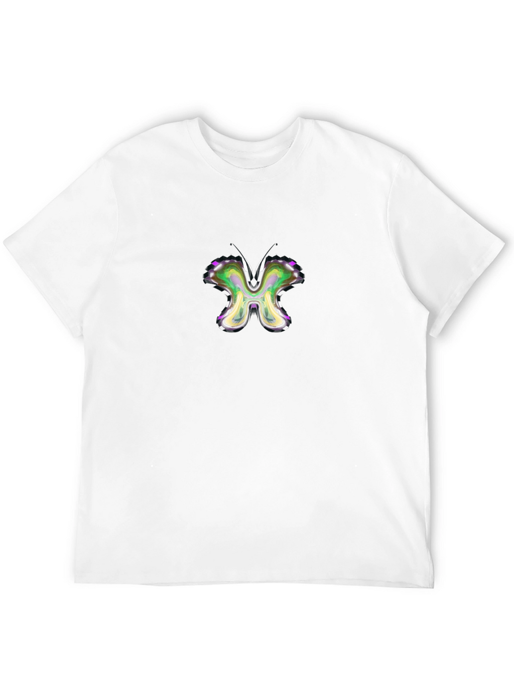 Butterfly Graphic Black Tee