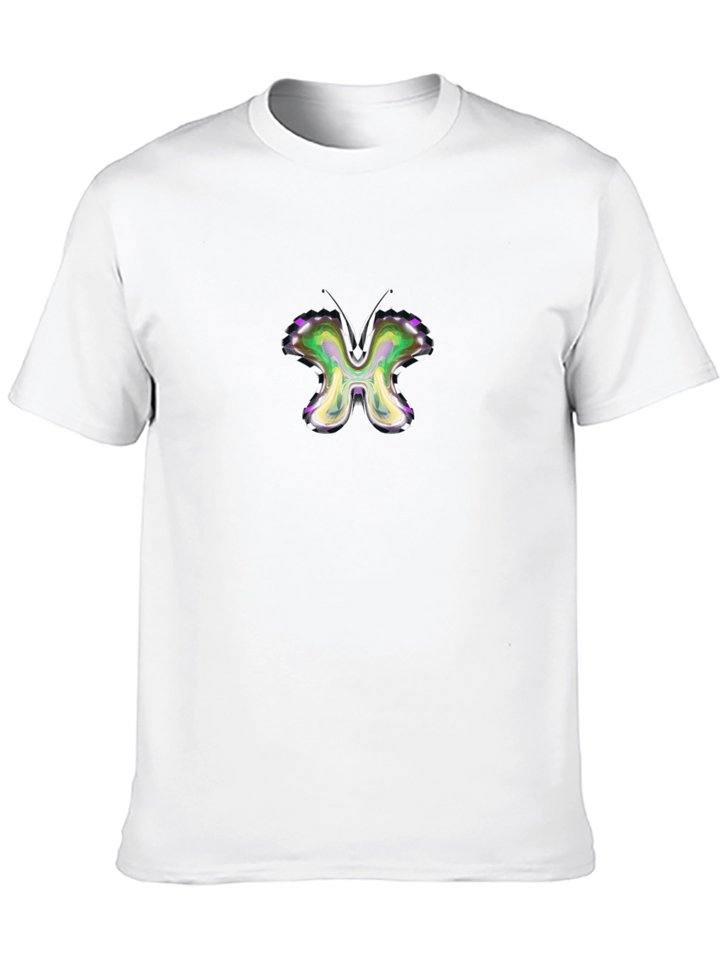 Butterfly Graphic Black Tee