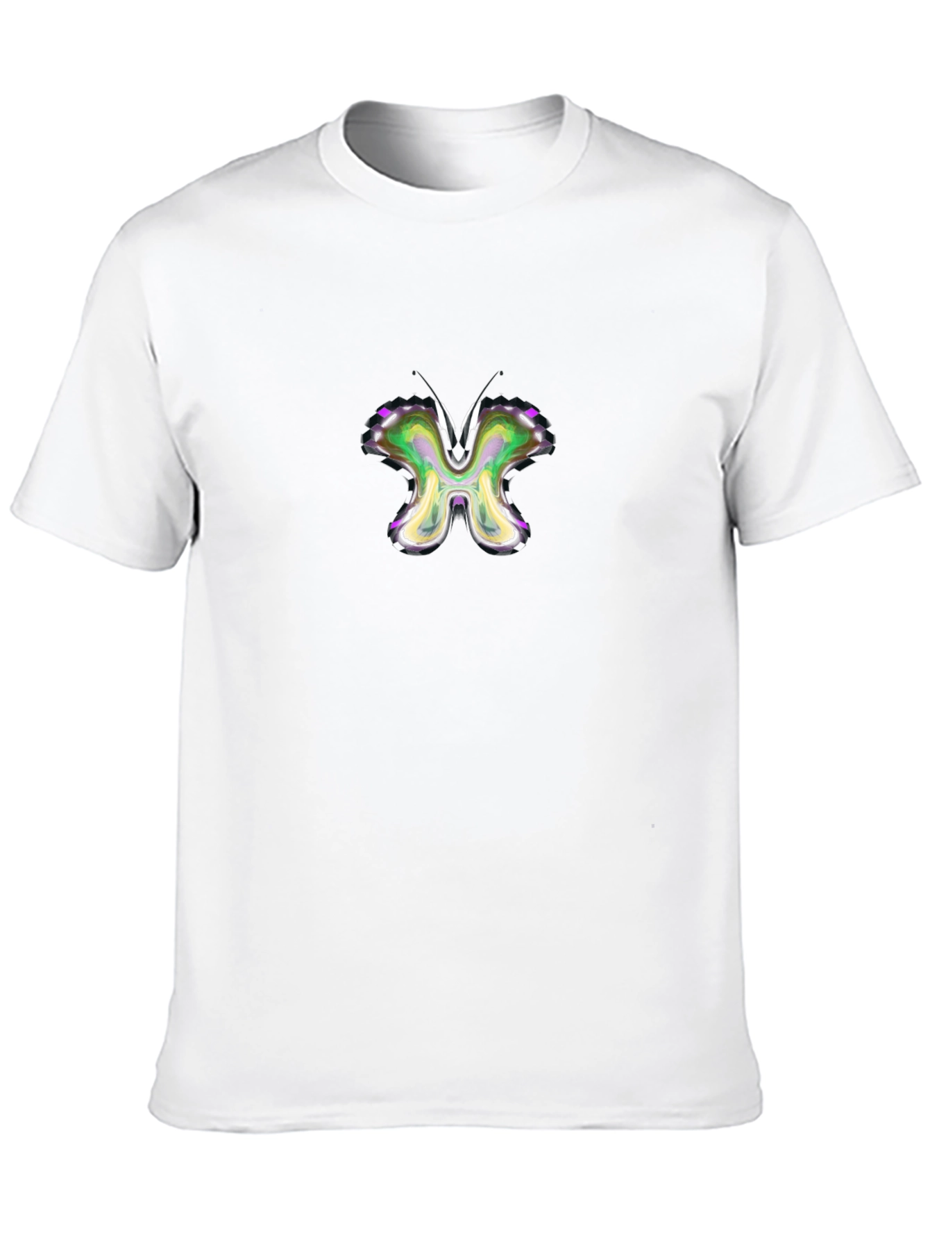 Butterfly Graphic Black Tee