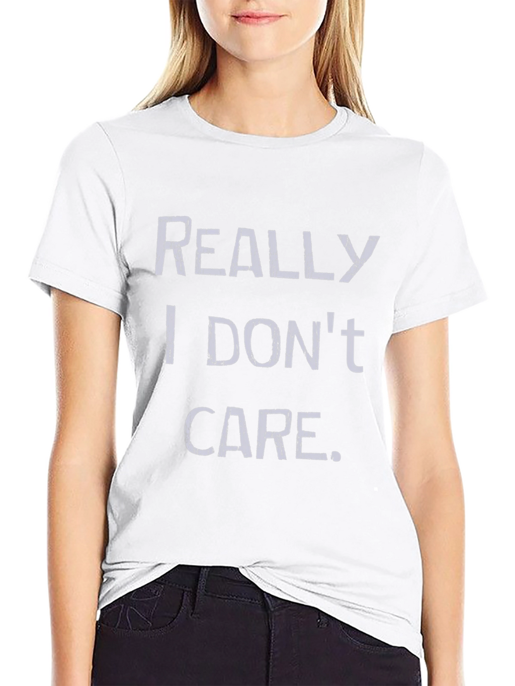 Funny Really I Dont Care Graphic T-Shirt