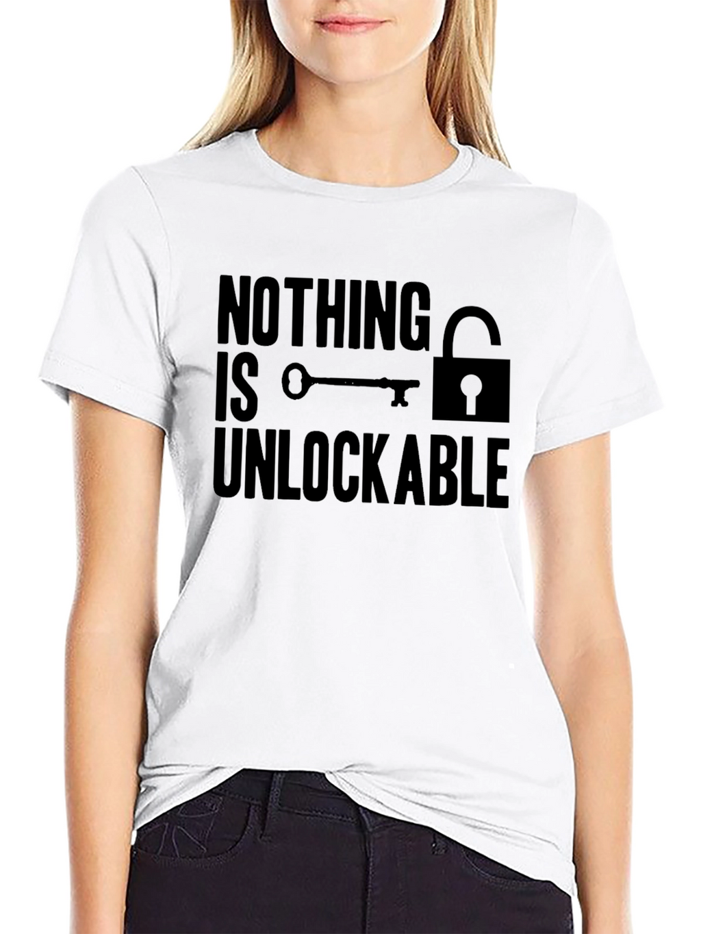 Nothing is Unlockable Graphic T-Shirt