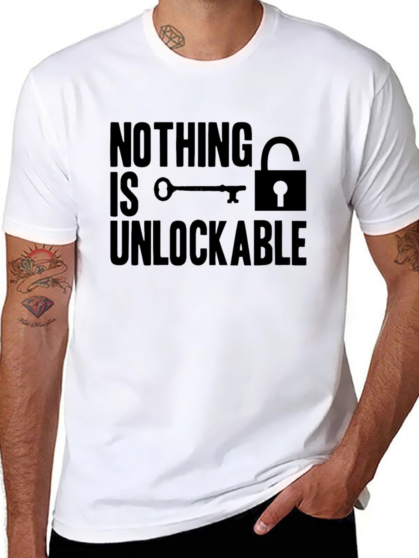 Nothing is Unlockable Graphic T-Shirt