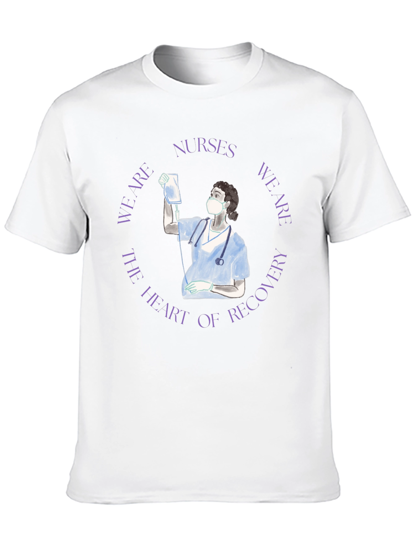Nurses: Heart of Recovery Graphic Tee