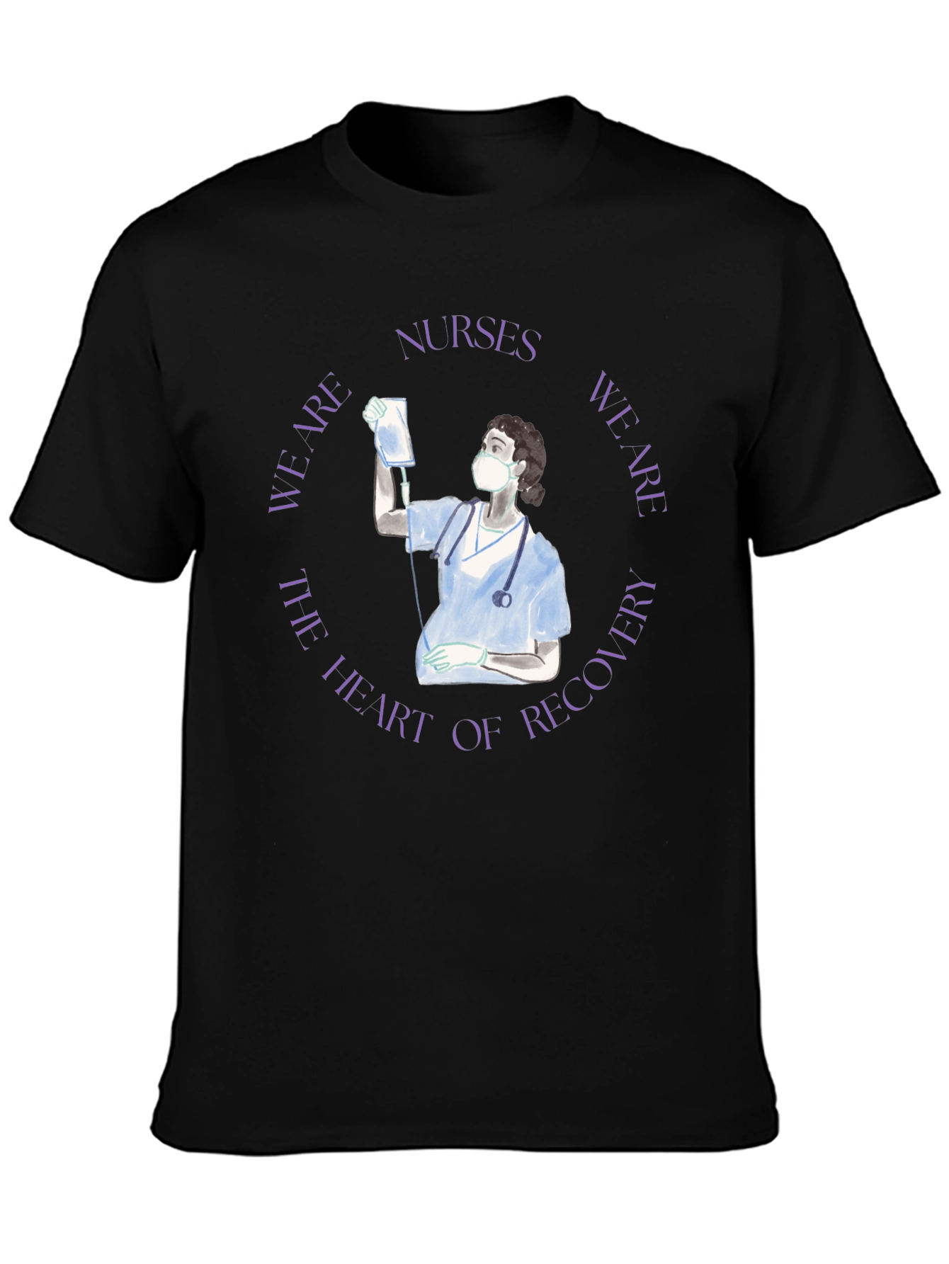 Nurses: Heart of Recovery Graphic Tee