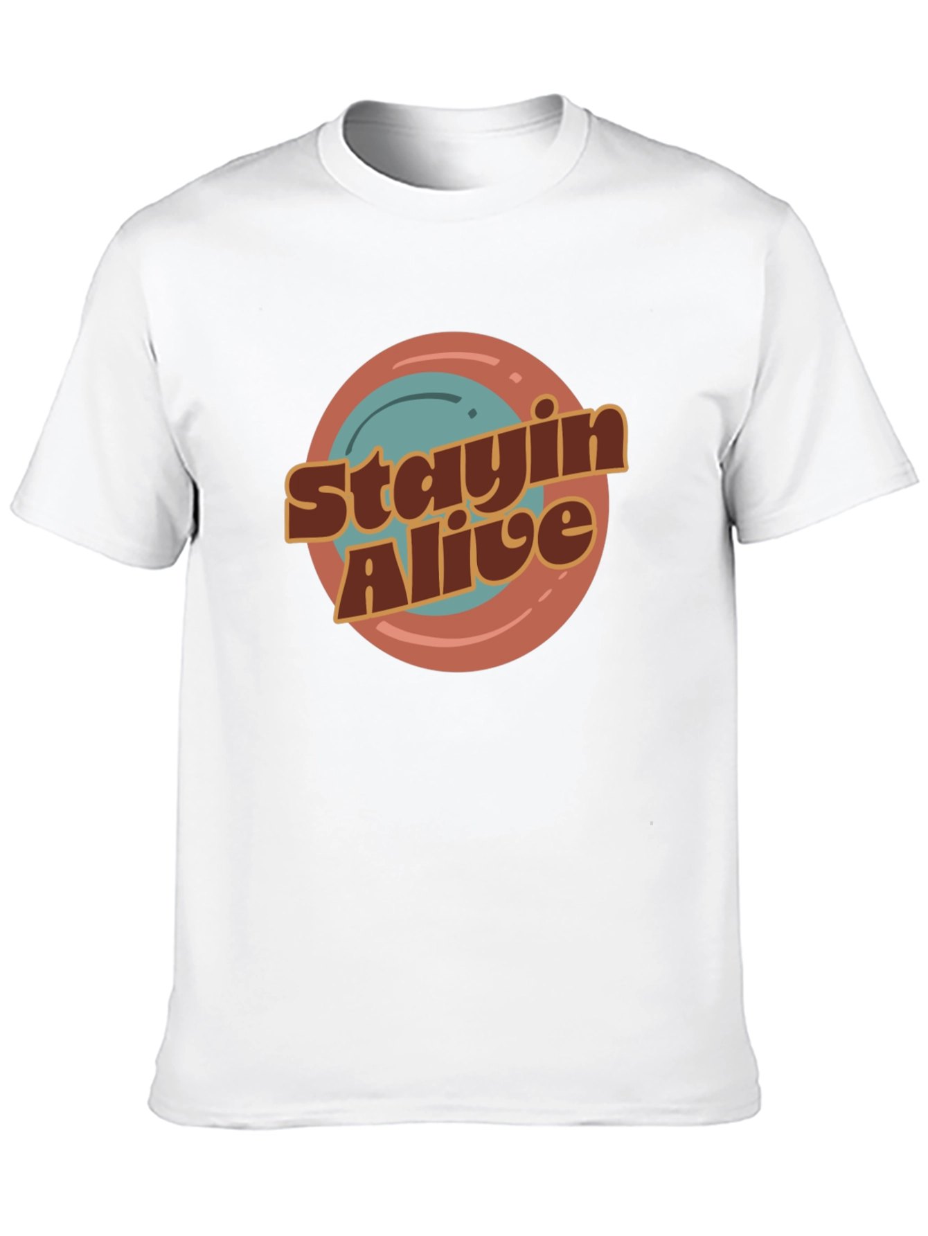 Stayin Alive Retro T-Shirt