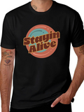 Stayin Alive Retro T-Shirt