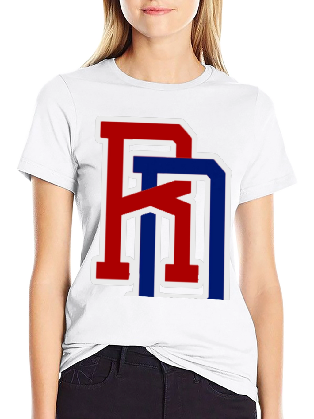 Bold Letter Graphic Tee - Casual Style