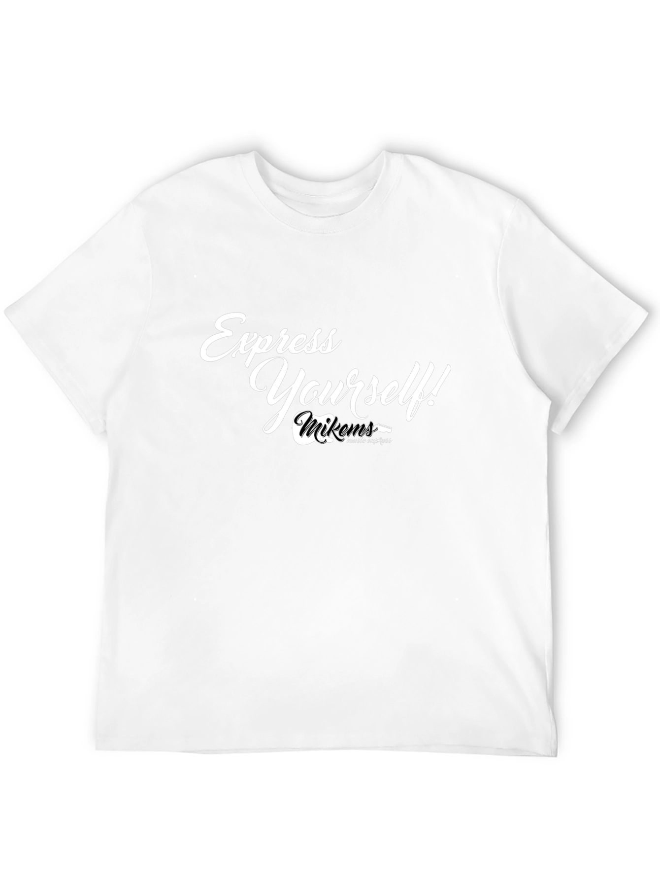 Express Yourself Black Graphic Tee