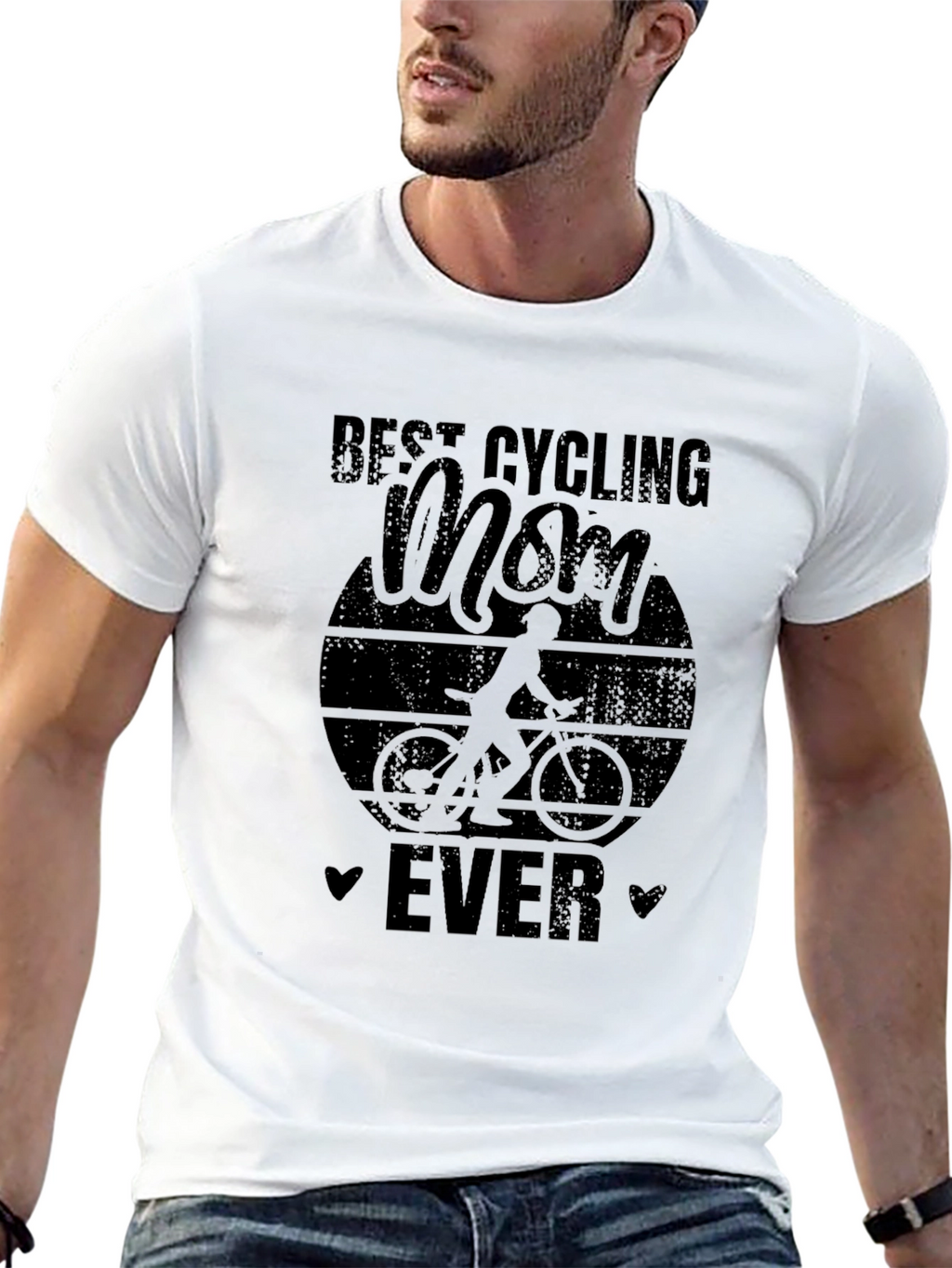 Best Cycling Mom Ever T-Shirt