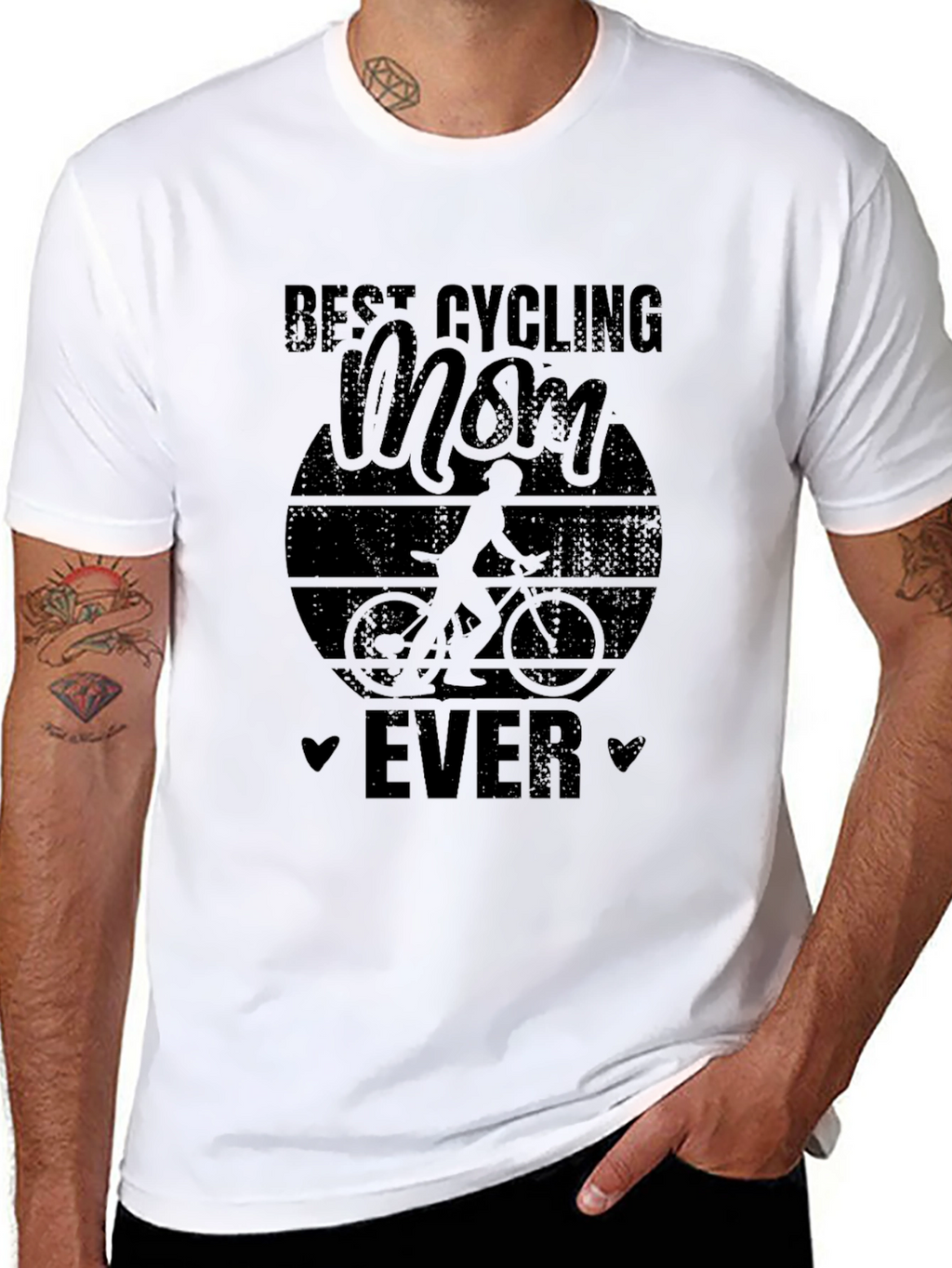 Best Cycling Mom Ever T-Shirt