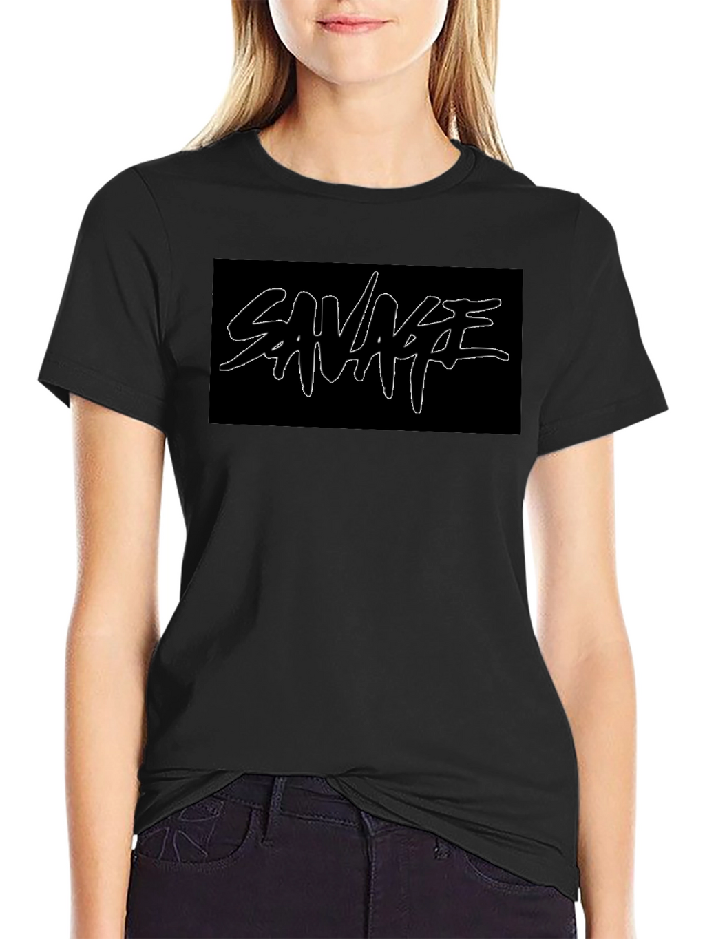 Savage Graphic Tee - Black