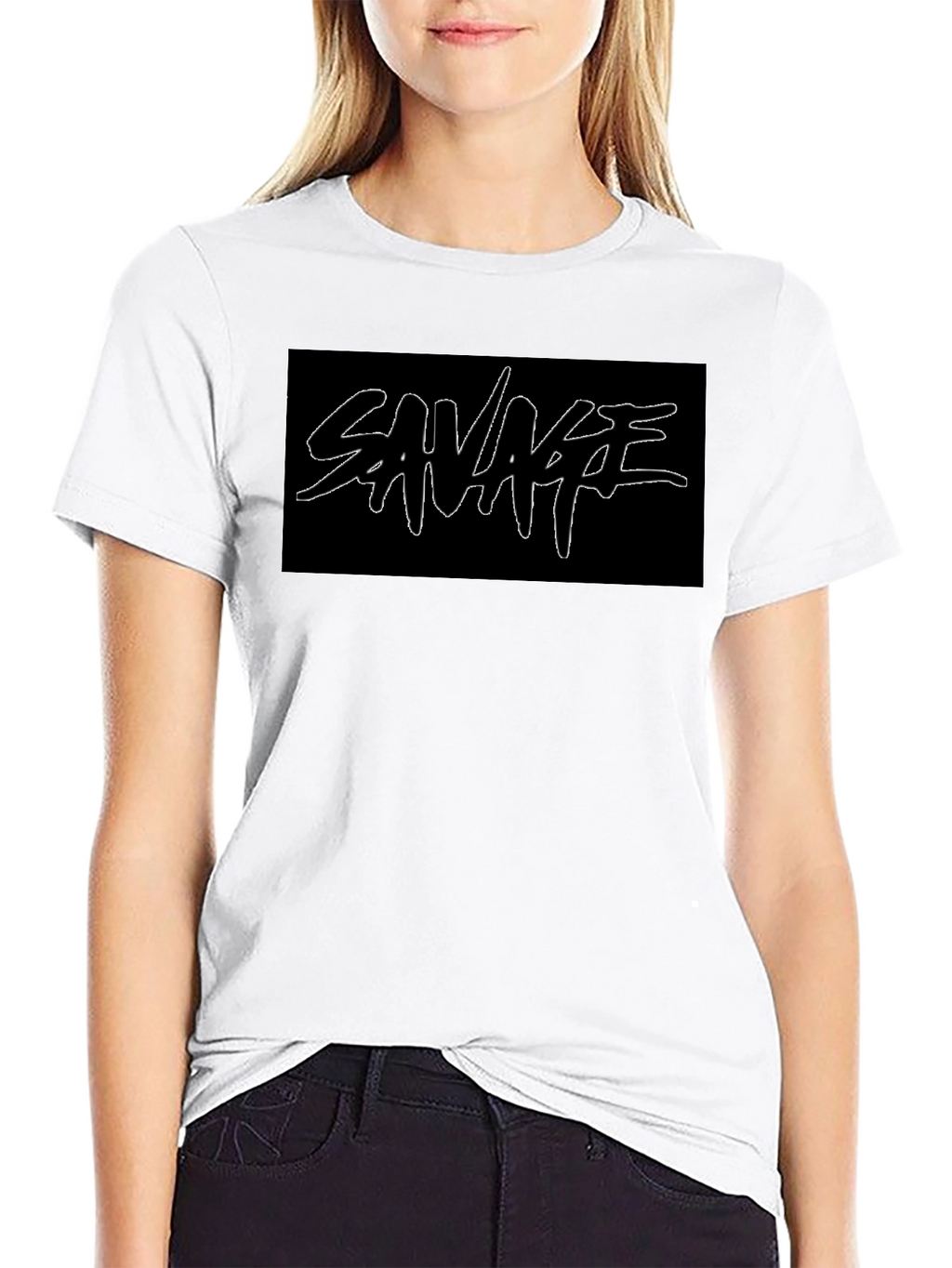 Savage Graphic Tee - Black