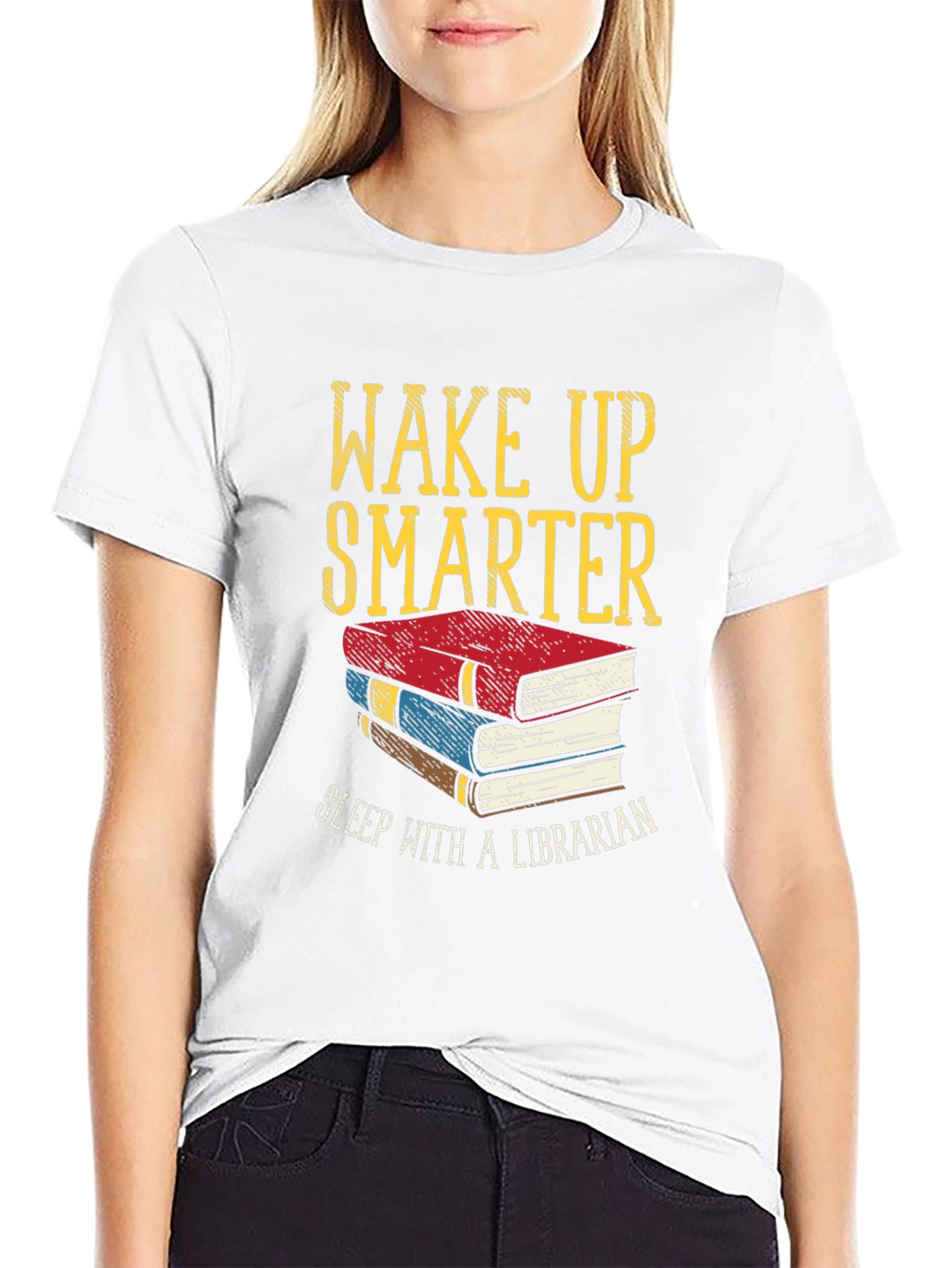 Wake Up Smarter Librarian T-Shirt
