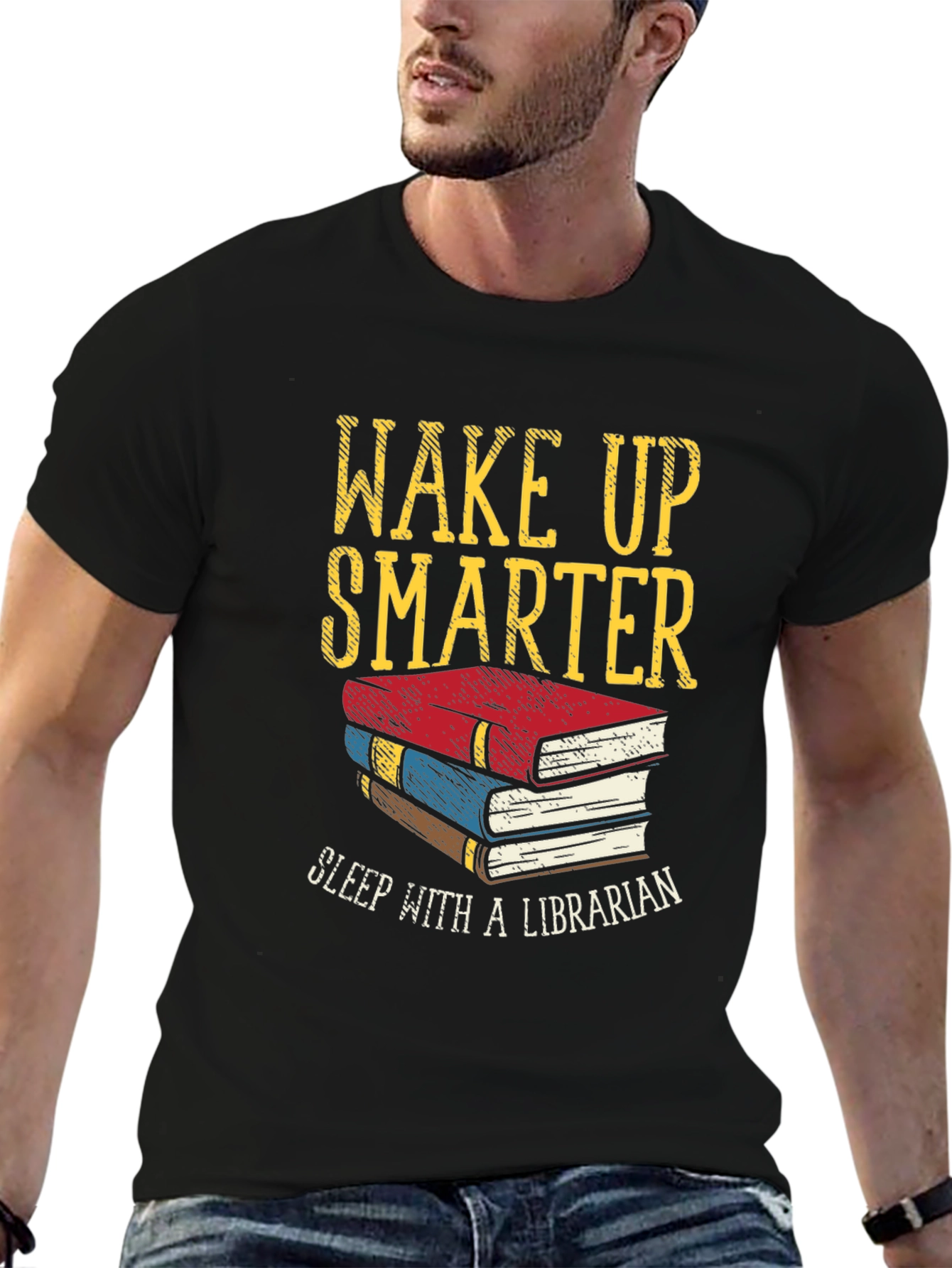 Wake Up Smarter Librarian T-Shirt