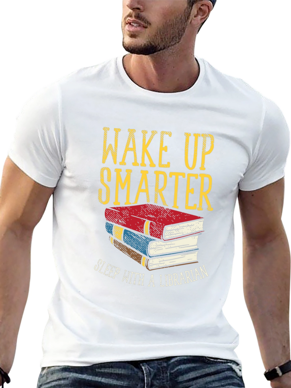 Wake Up Smarter Librarian T-Shirt