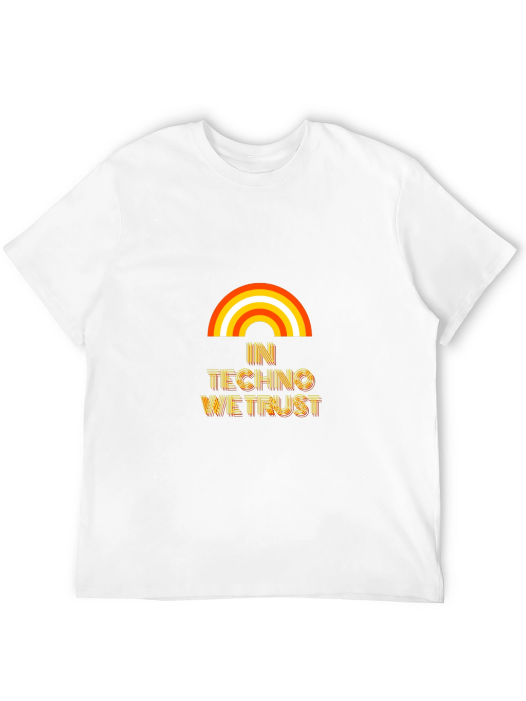 In Techno We Trust Graphic T-Shirt