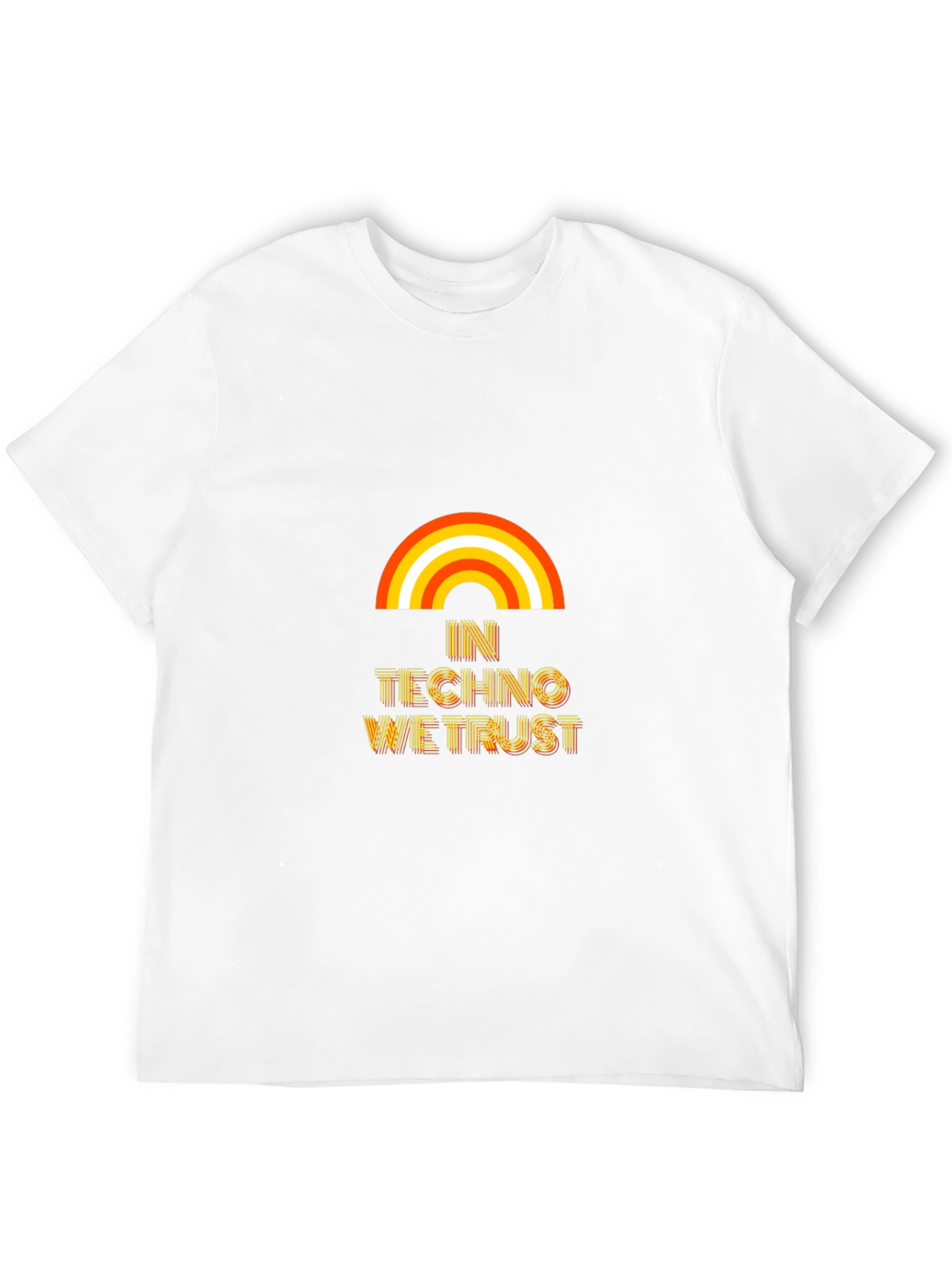 In Techno We Trust Graphic T-Shirt