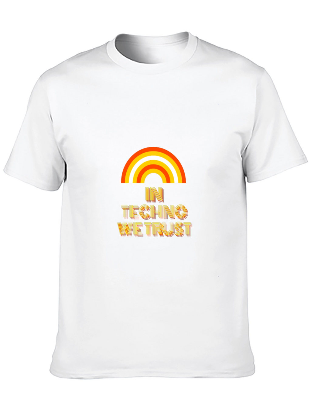 In Techno We Trust Graphic T-Shirt