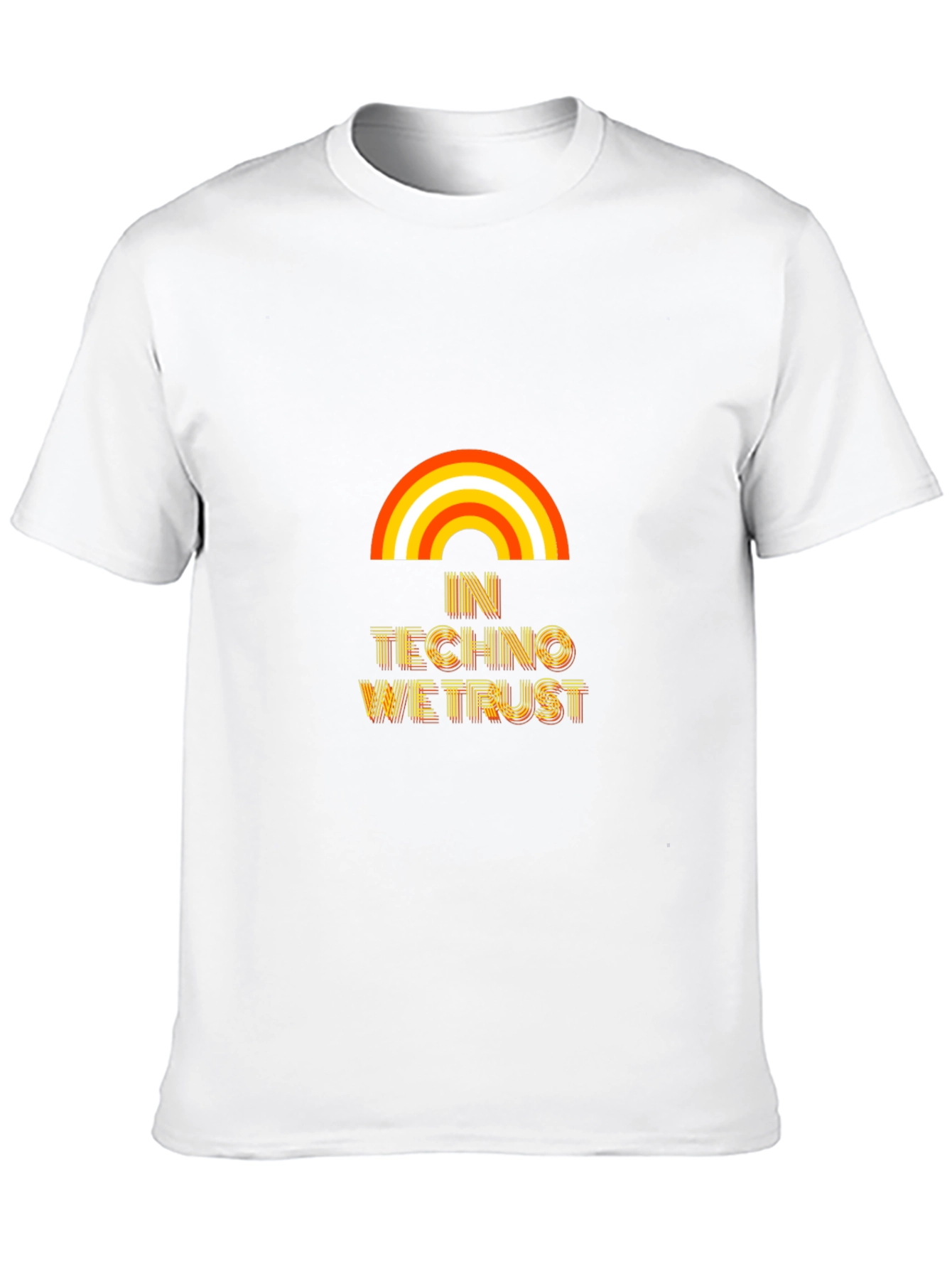 In Techno We Trust Graphic T-Shirt