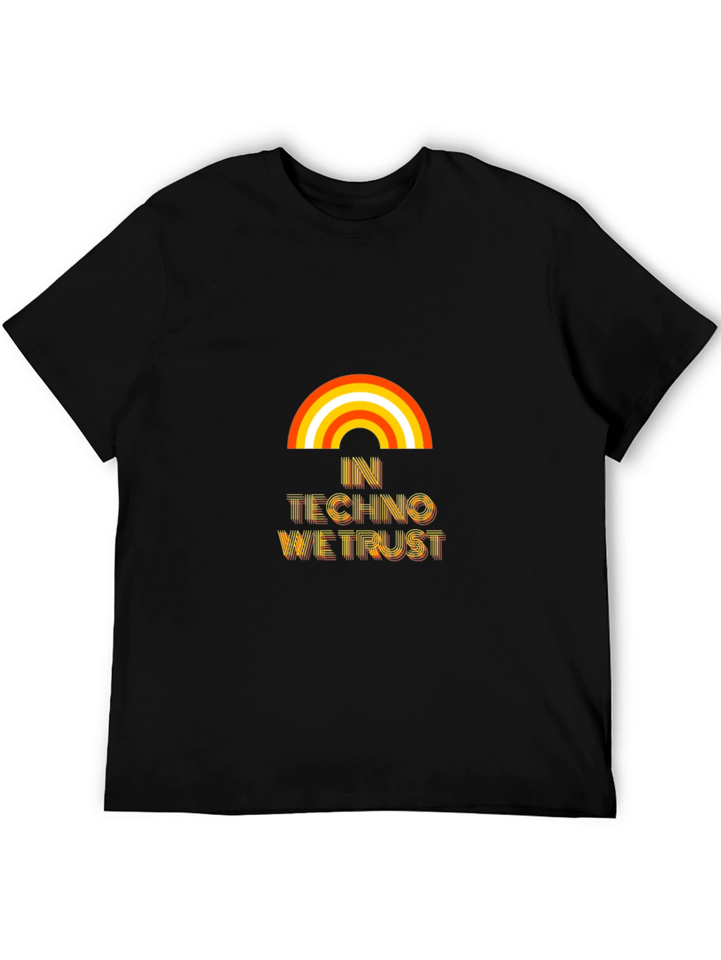 In Techno We Trust Graphic T-Shirt
