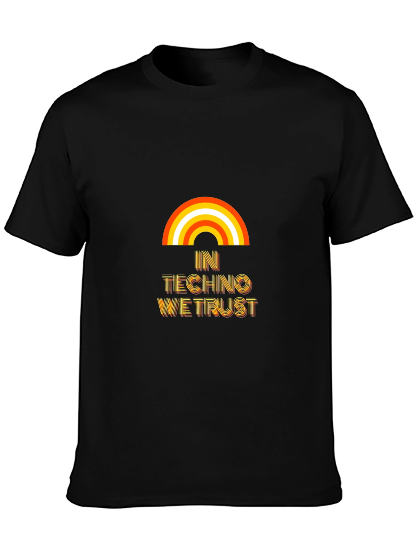 In Techno We Trust Graphic T-Shirt