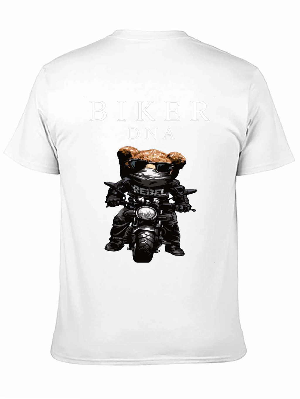 Biker DNA Black Graphic T-Shirt