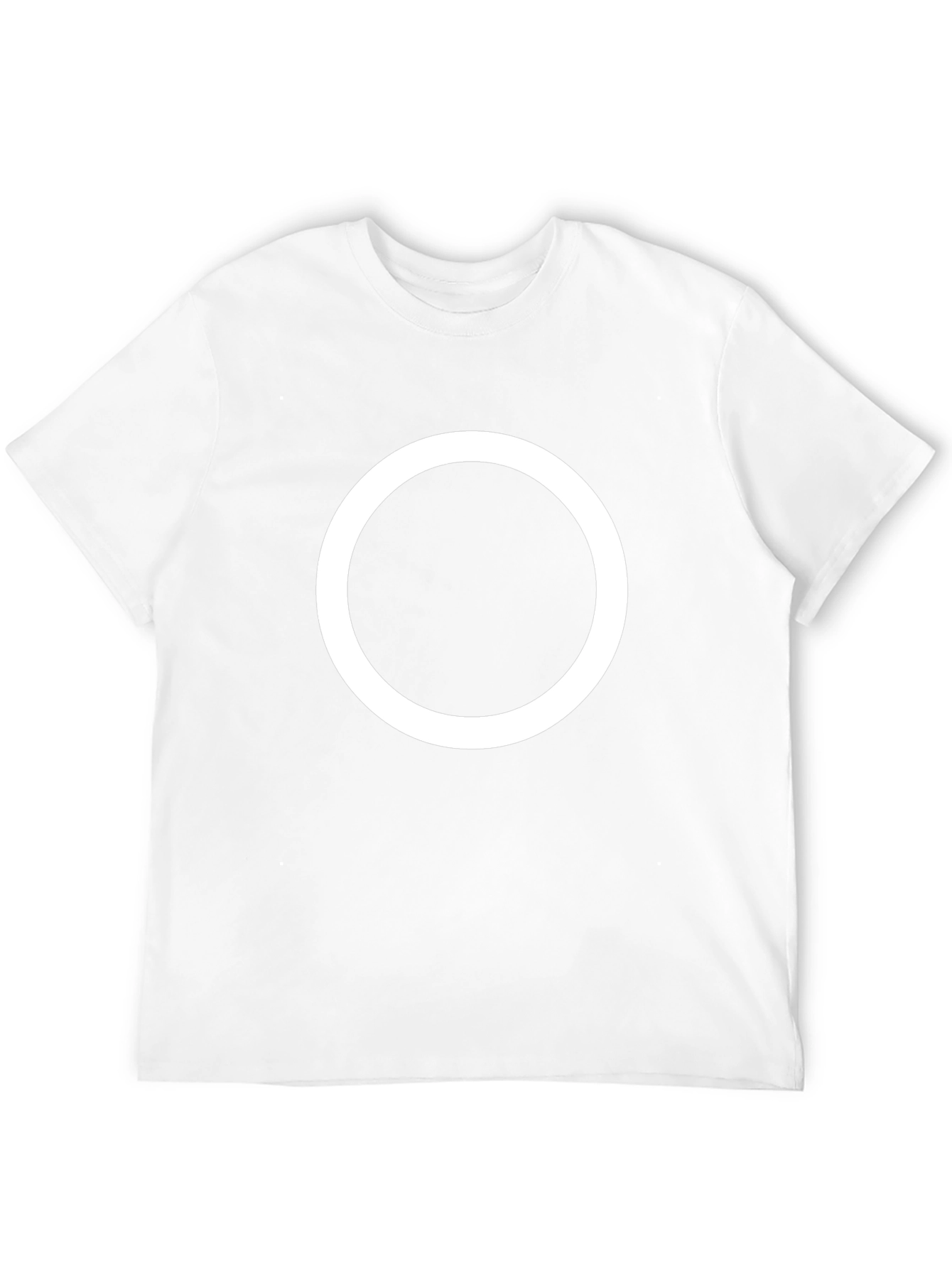 Squid Game Circle T-Shirt - Black Cotton Tee