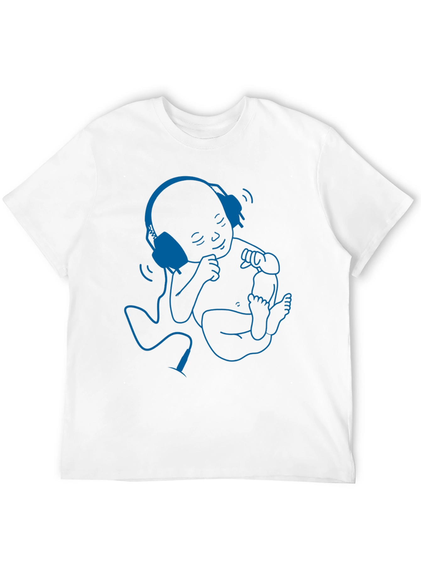 Cool Baby DJ Graphic Tee - Black Cotton T-Shirt
