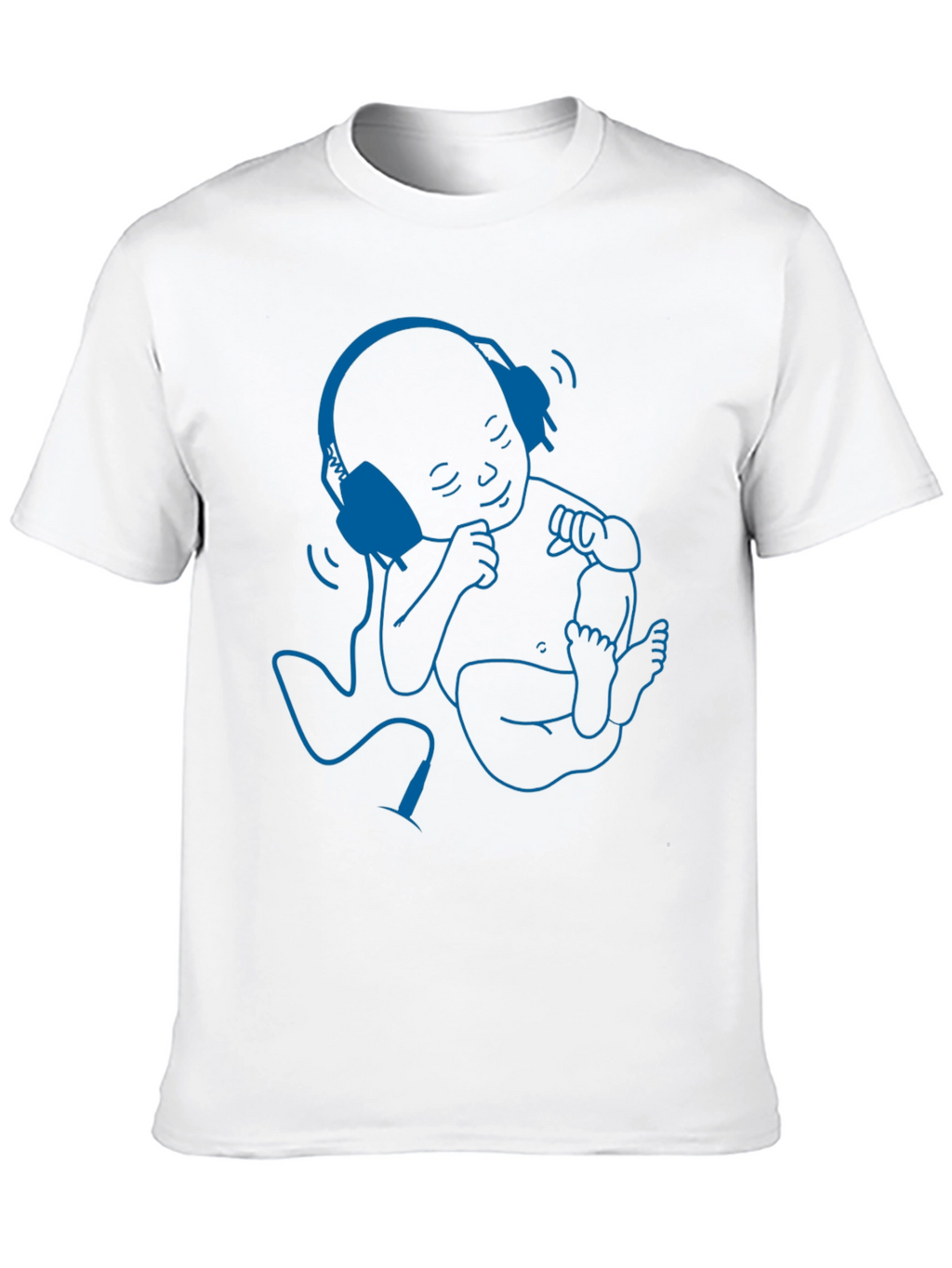 Cool Baby DJ Graphic Tee - Black Cotton T-Shirt