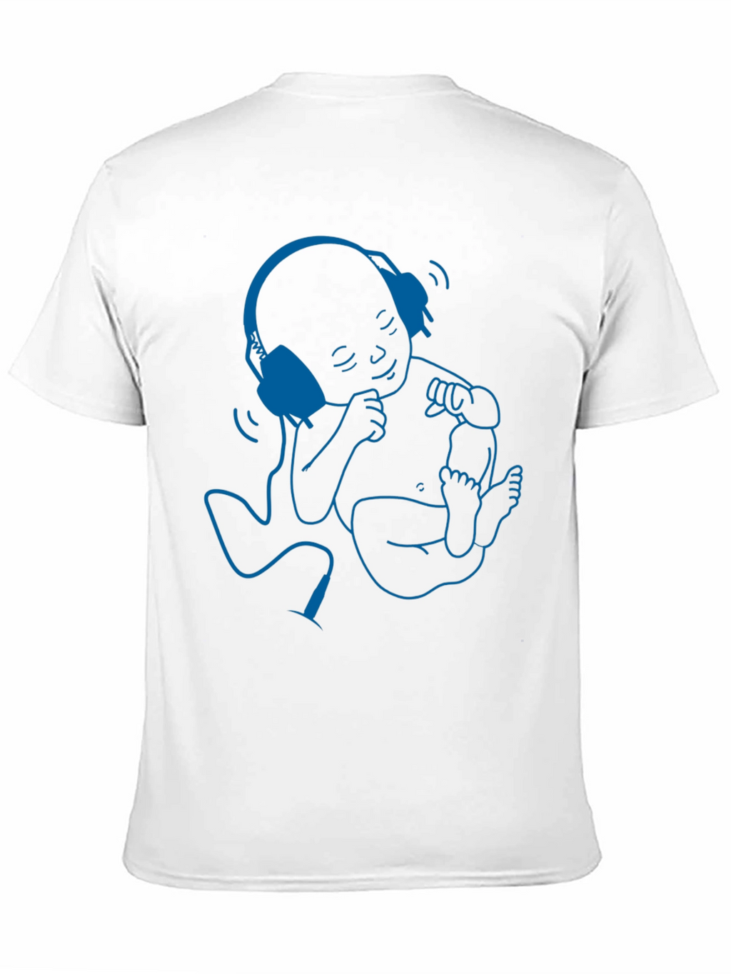 Cool Baby DJ Graphic Tee - Black Cotton T-Shirt