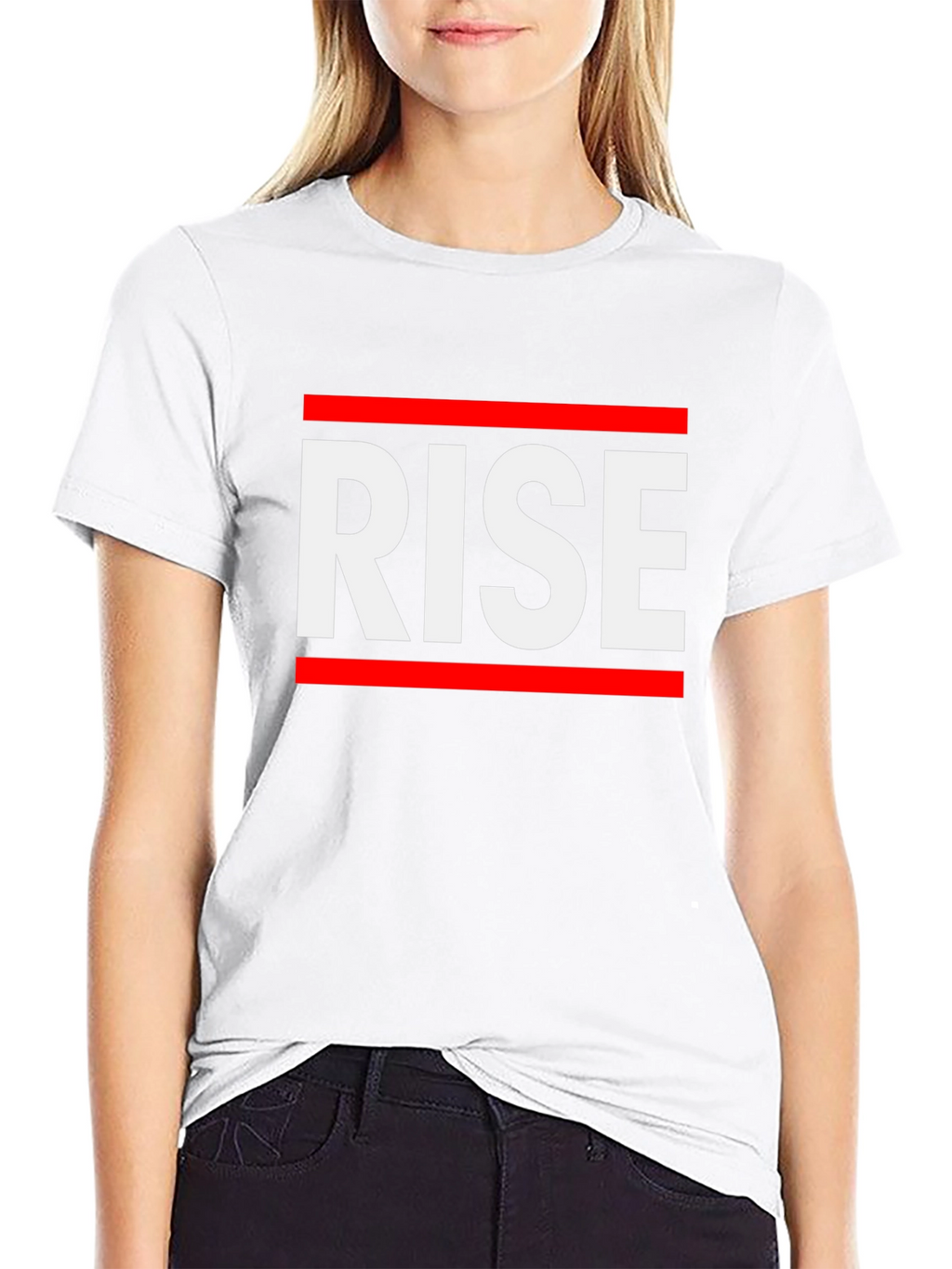 RISE Graphic Tee - Bold Statement T-Shirt