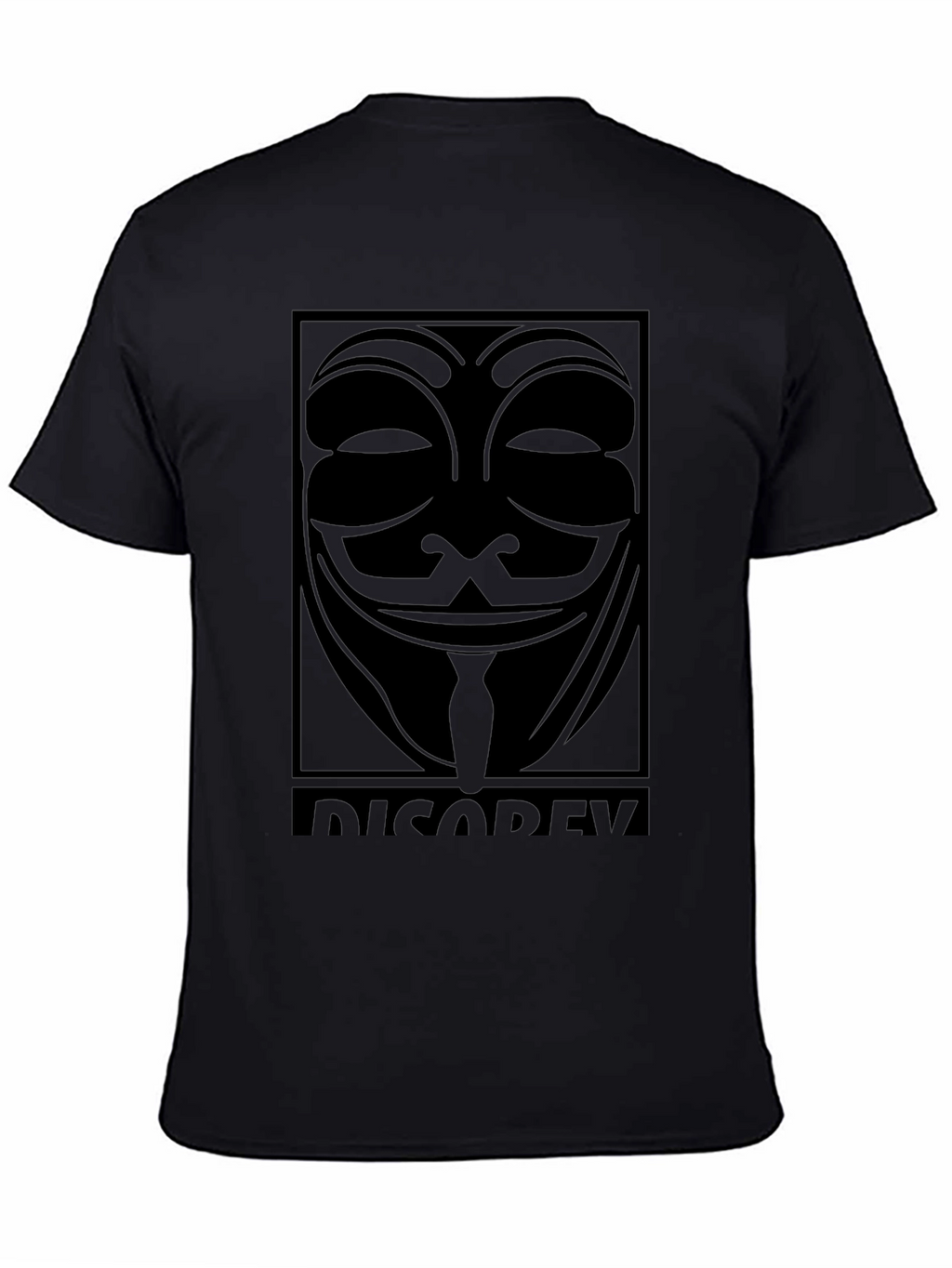 V for Vendetta Mask T-Shirt - Disobey