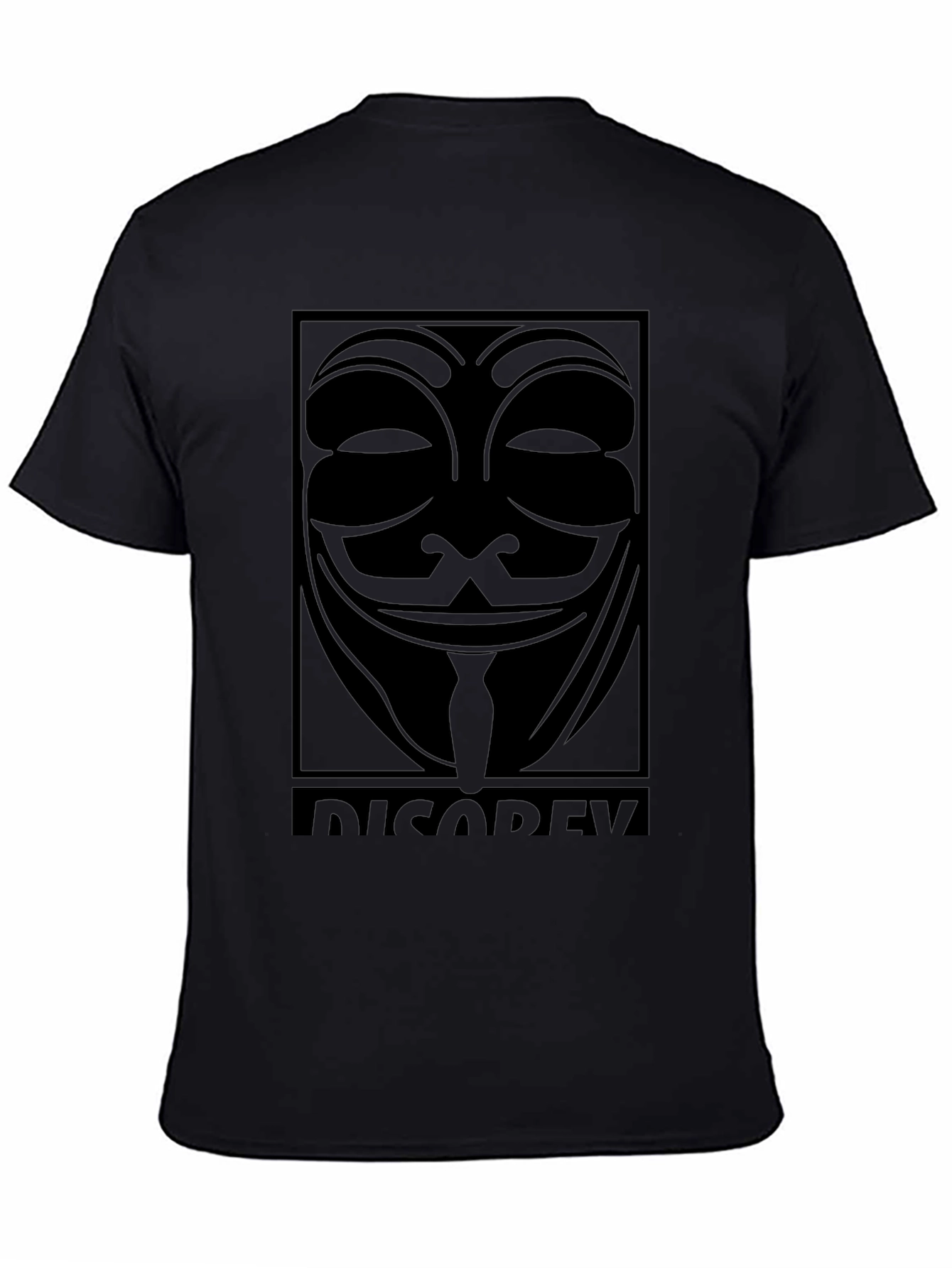 V for Vendetta Mask T-Shirt - Disobey