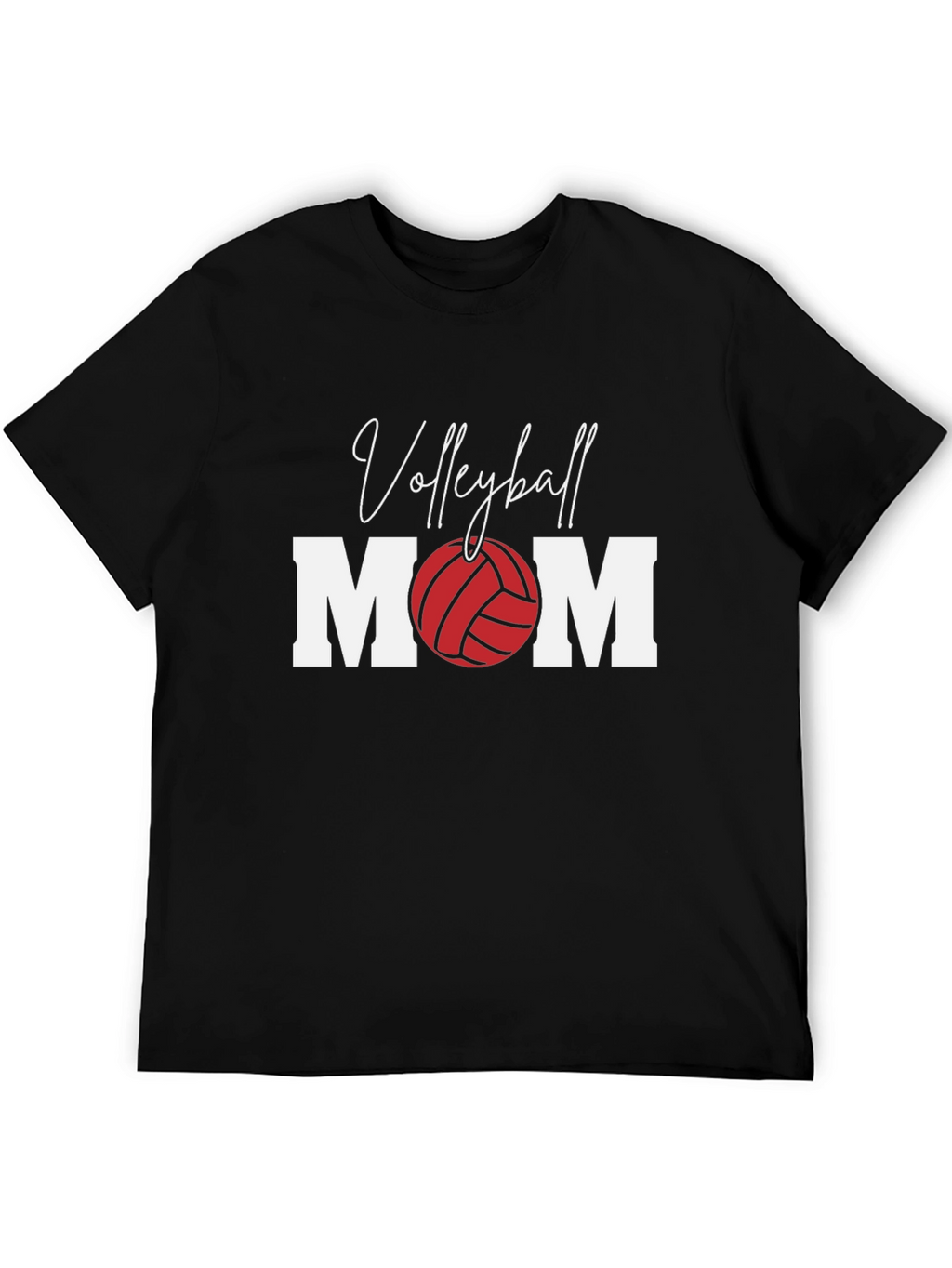 Volleyball Mom T-Shirt - Black