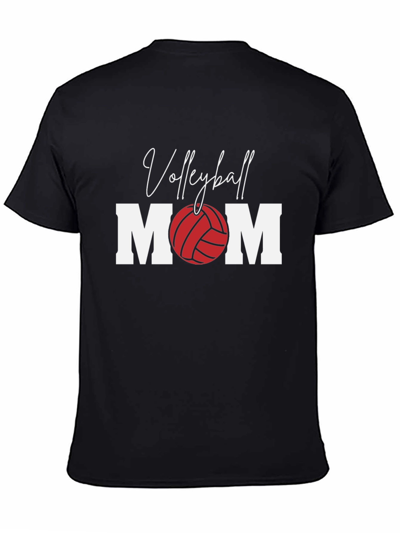 Volleyball Mom T-Shirt - Black
