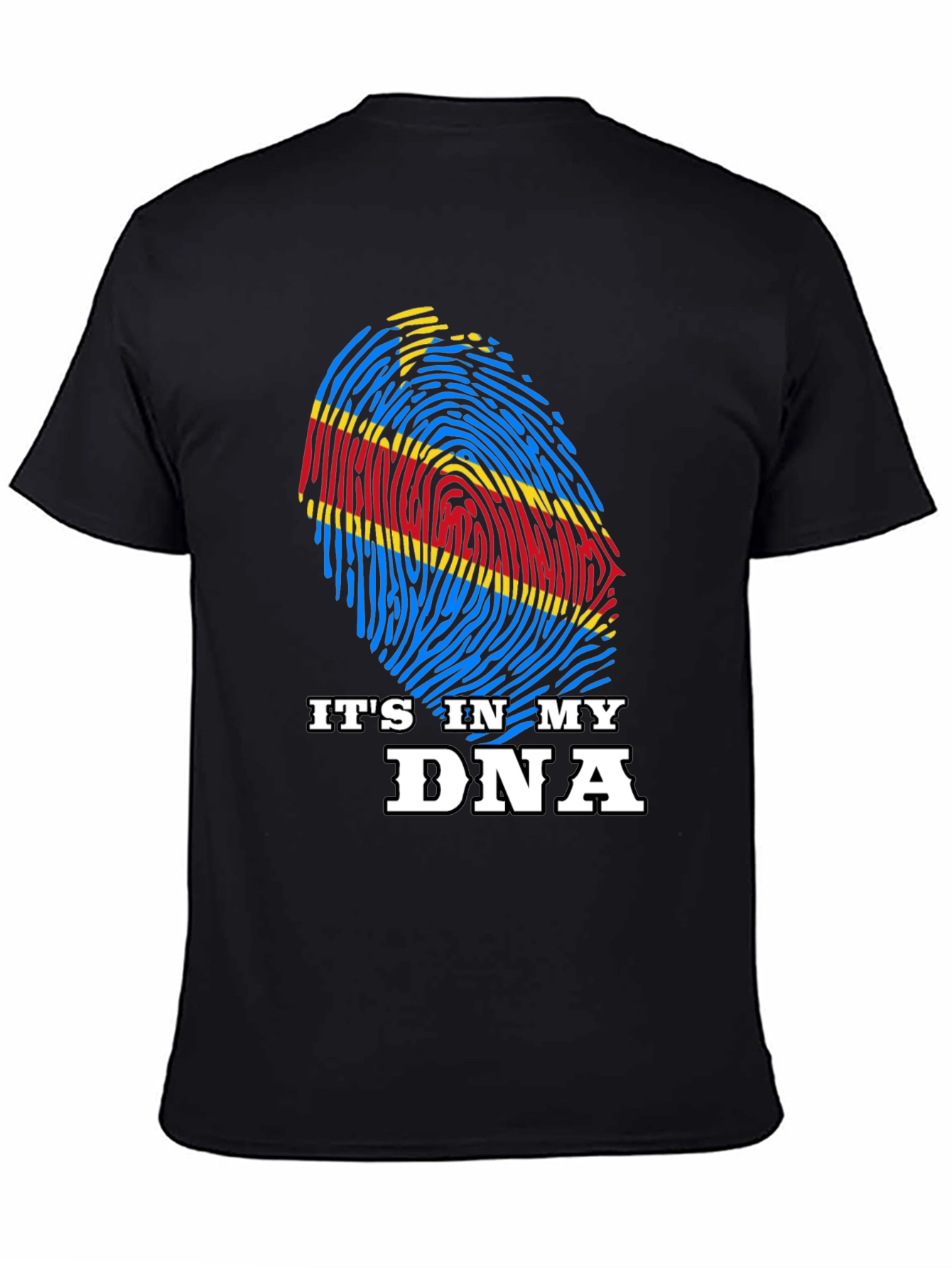 Its In My DNA T-Shirt - Democratic Republic of Congo Flag