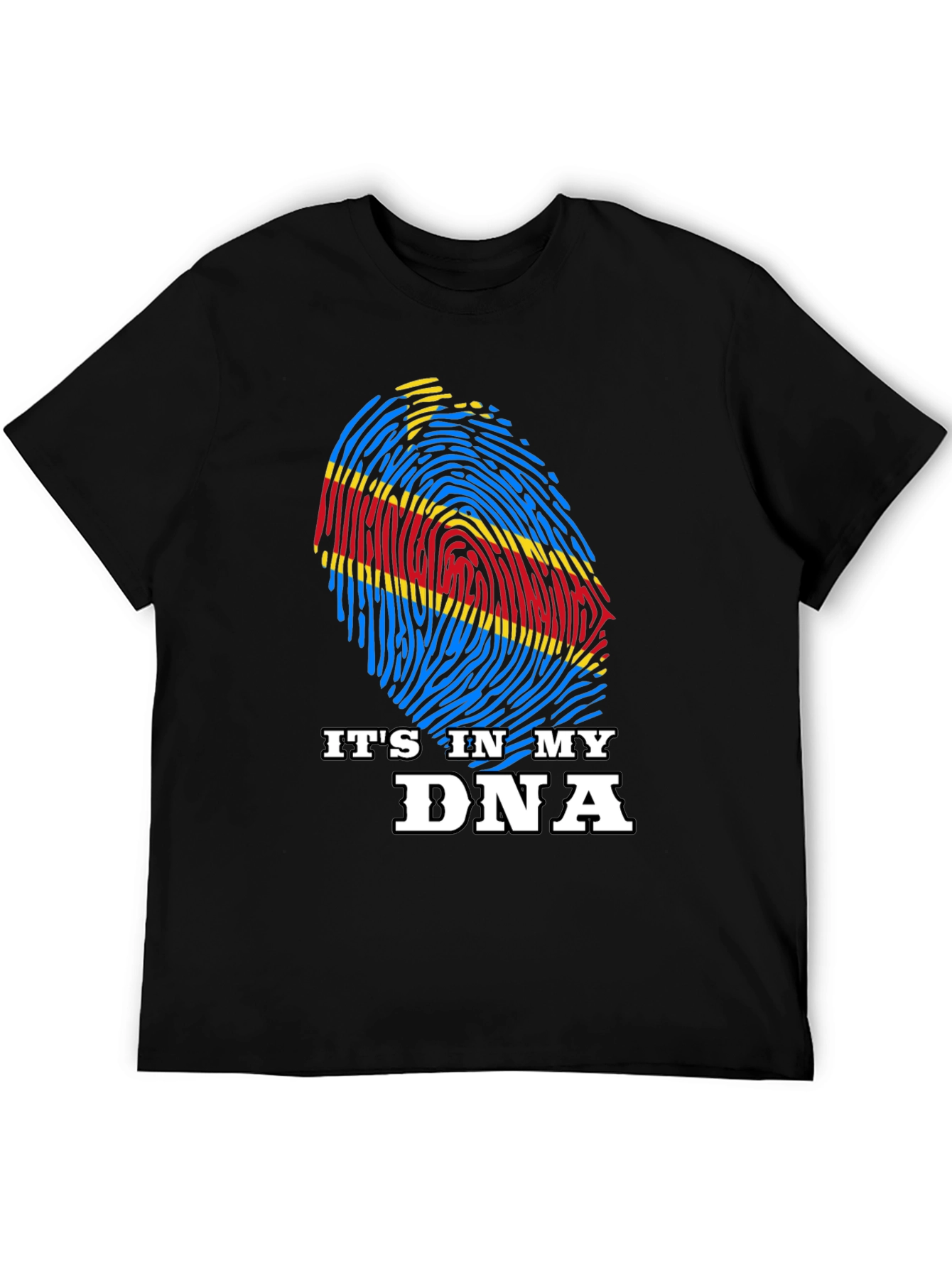 Its In My DNA T-Shirt - Democratic Republic of Congo Flag