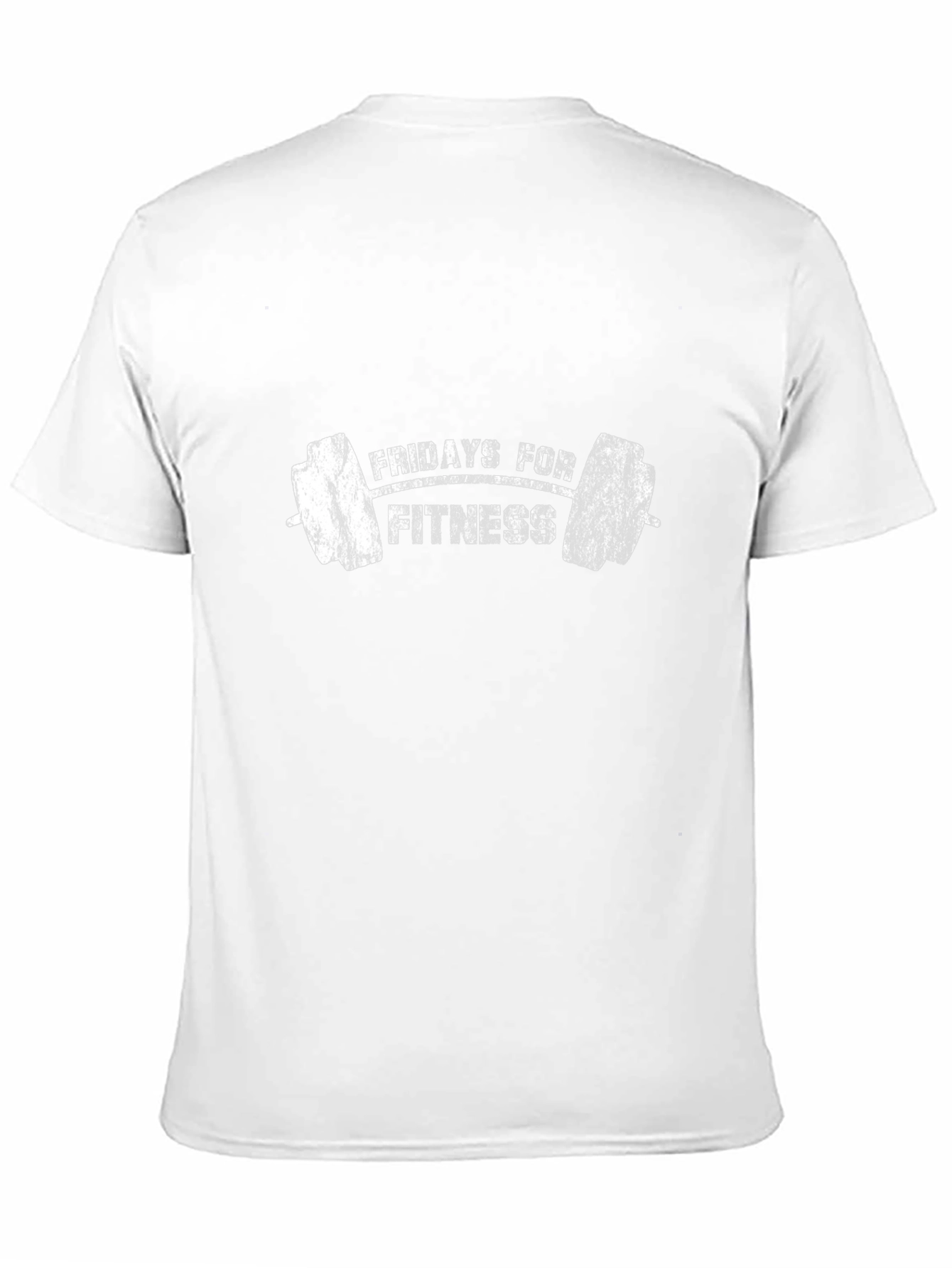 Fridays for Fitness Black Graphic T-Shirt