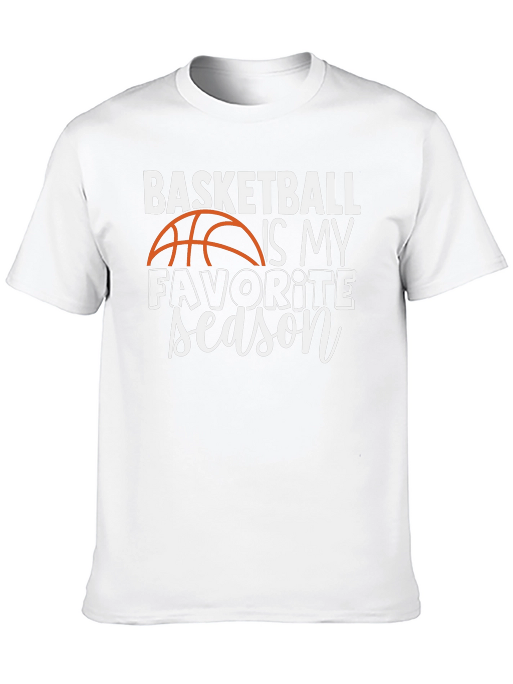 Basketball Is My Favorite Season Graphic Tee
